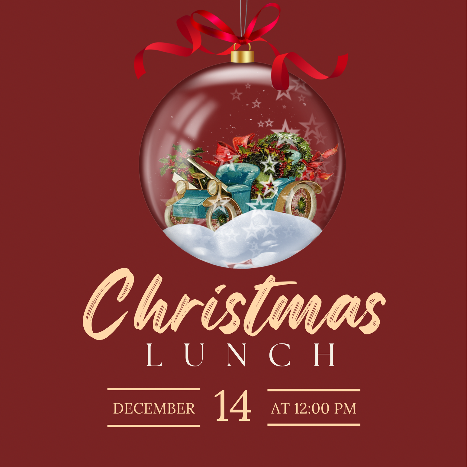 Christmas luncheon