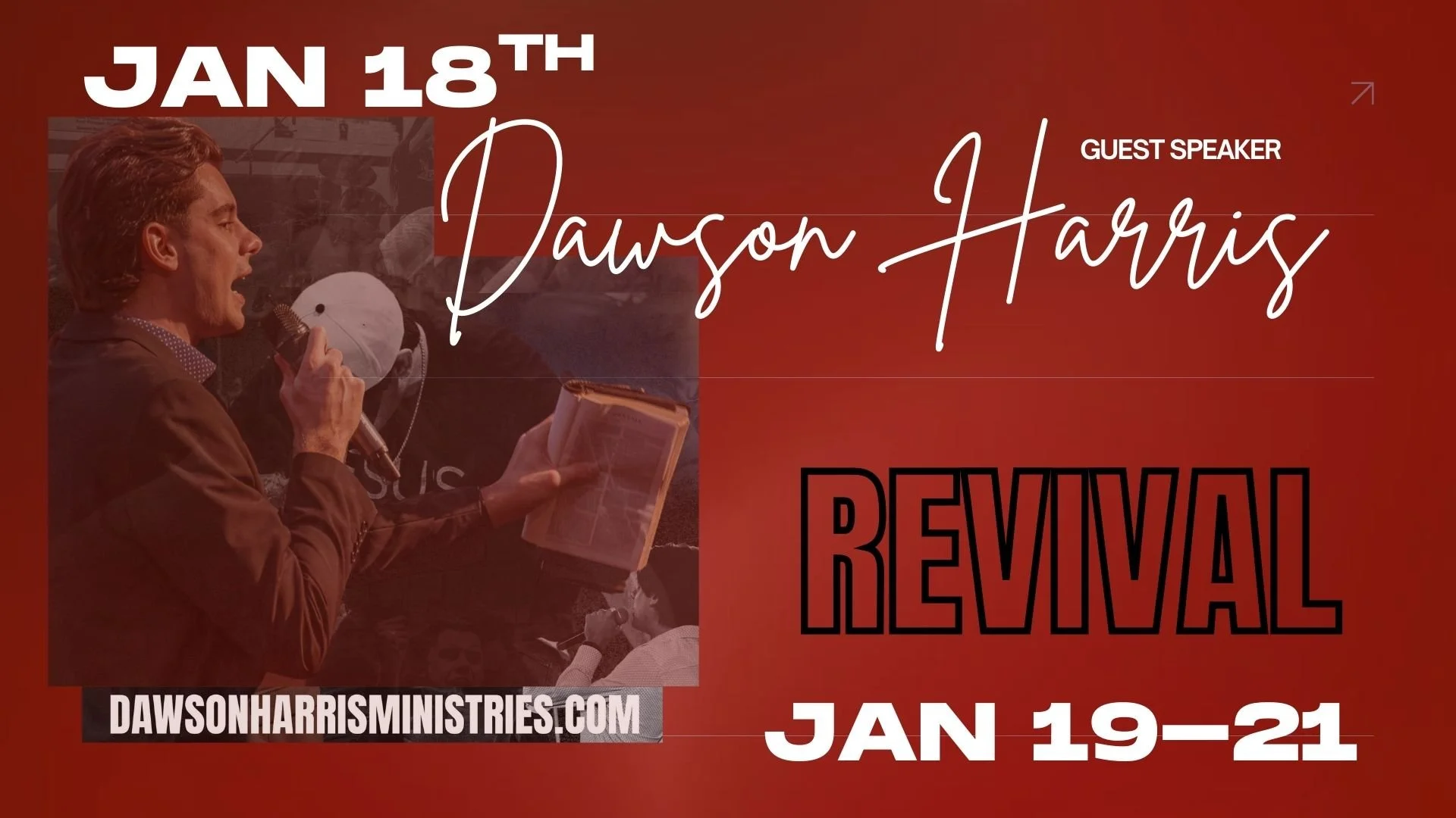 Special Guest Speaker: Dawson Harris | Revival Nights at Gateway Assembly