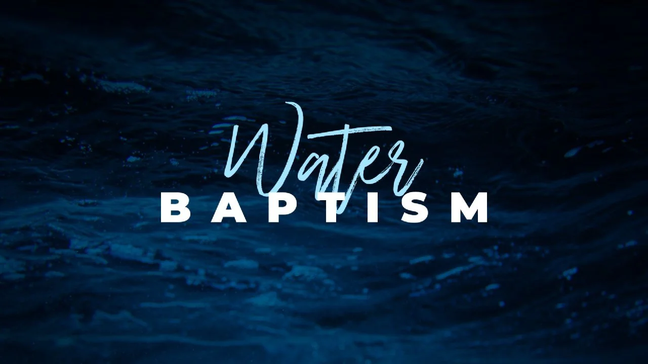 water baptism sunday 