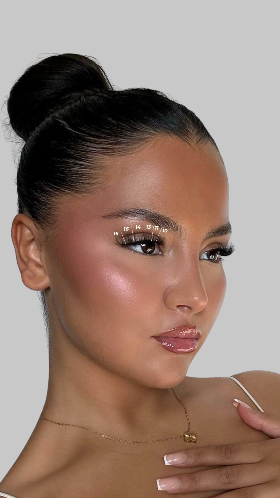 Best lash extensions Utah County before and after.