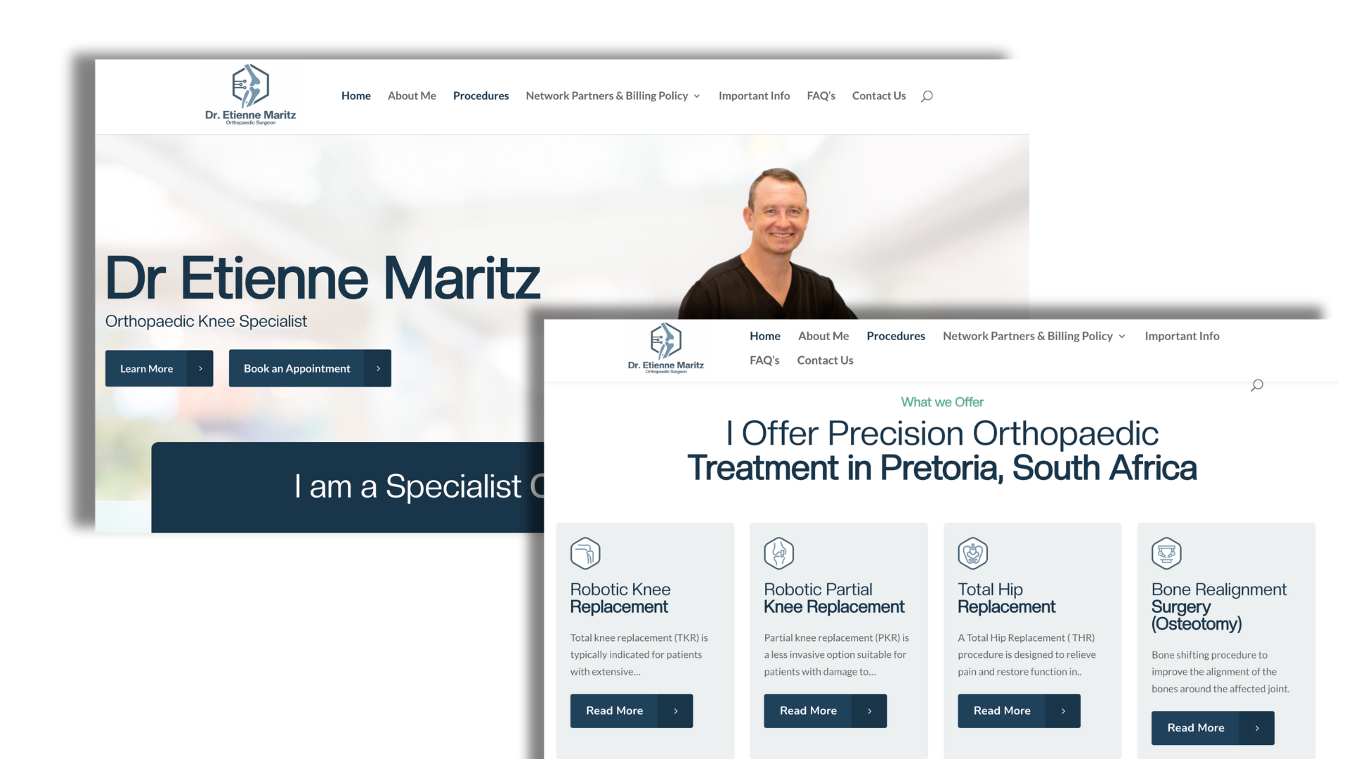 Dr etienne marituz homepage