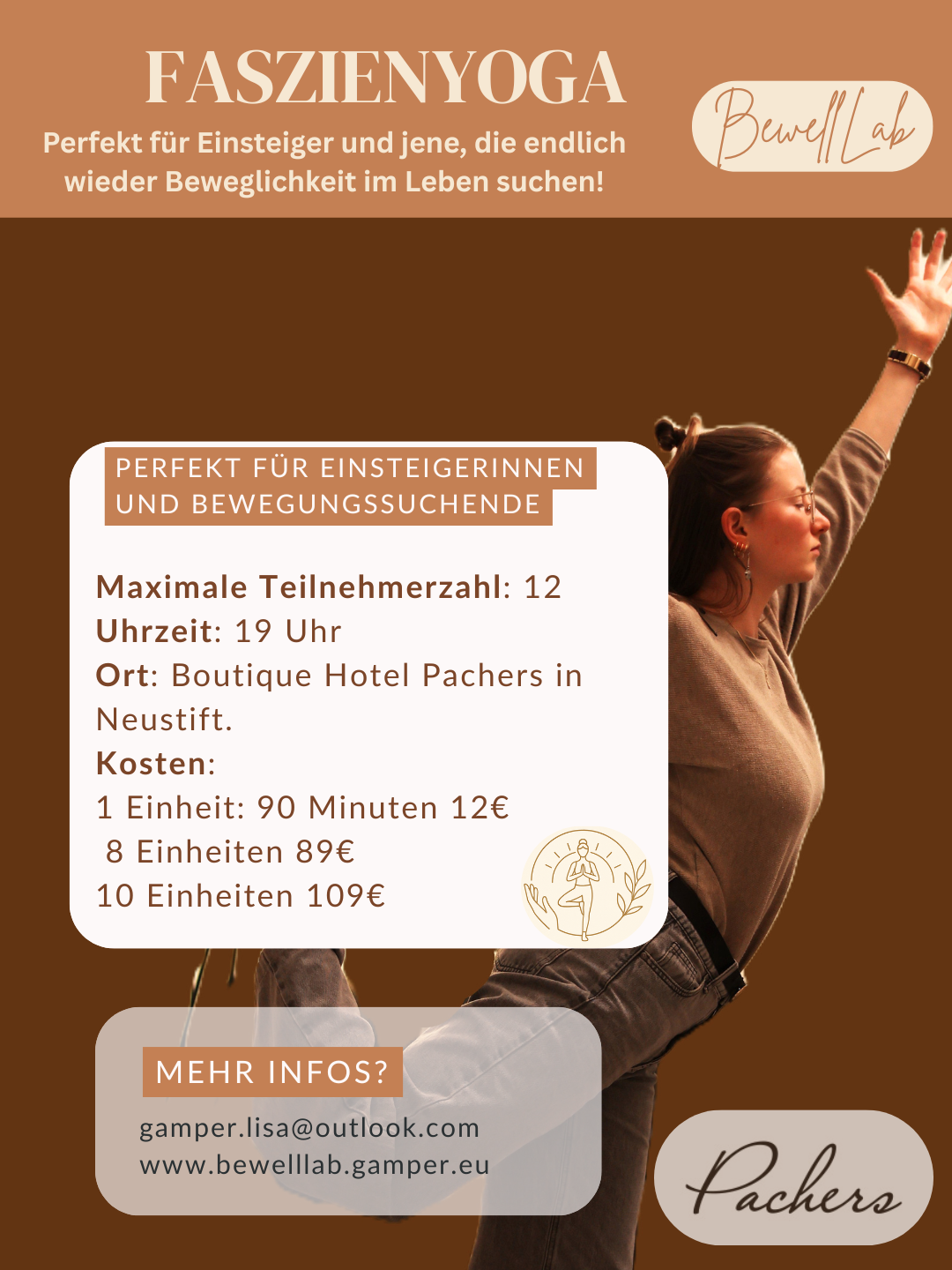 Faszienyoga- entdecke deine natürliche Beweglichkeit