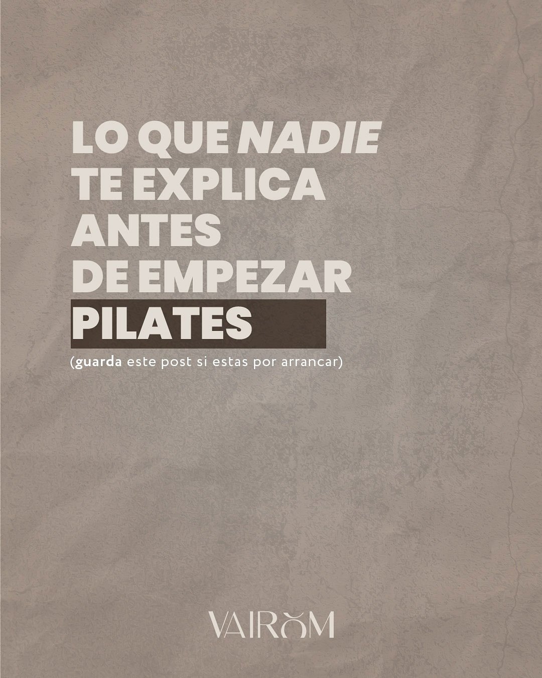 Empezamos el a&ntilde;o con un poquito de informaci&oacute;n!

Nuestro equipo les desea que hayan empezado el a&ntilde;o de la mejor manera y que sea un a&ntilde;o lleno de salud, amor, familia y amigos!

Queda menos para vernos! 🤍