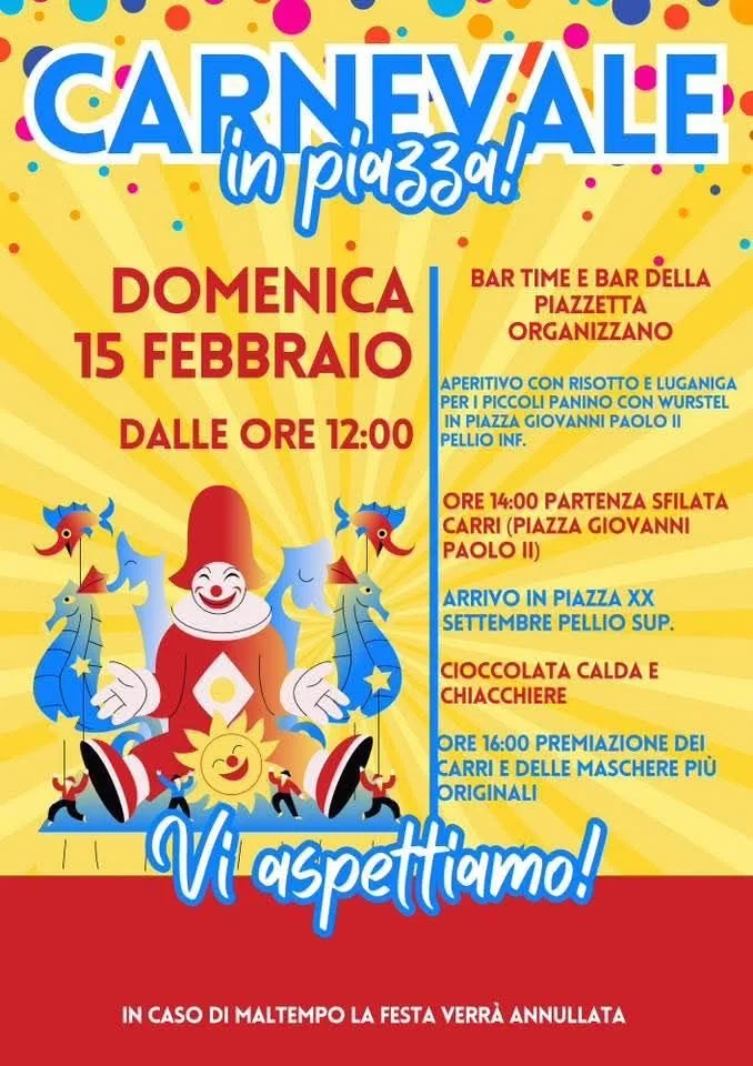 Carnevale in Piazza !