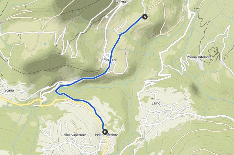 847 - Ramponio San Pancrazio - Pellio Inferiore