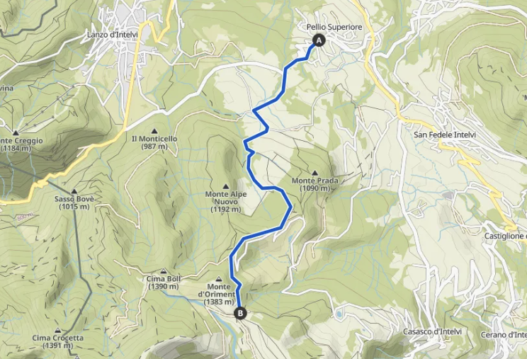 953 - Pellio Superiore - Orimento