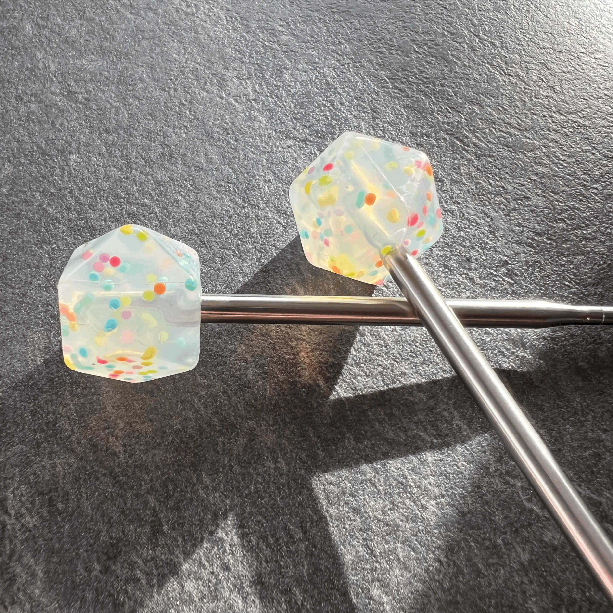 Confetti Needle Stoppers