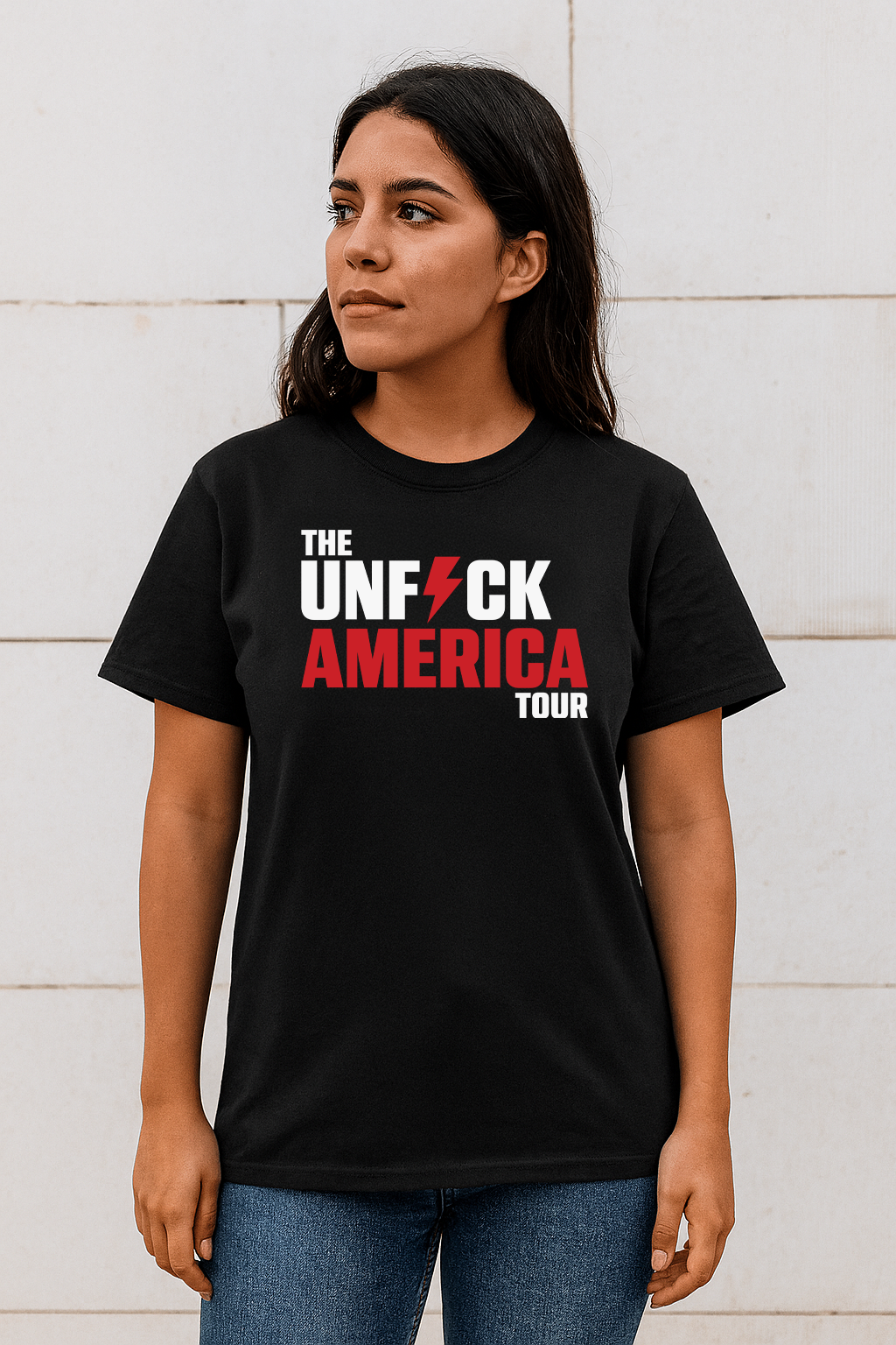 Women's Classic Tee - Black-Lifestyle.png
