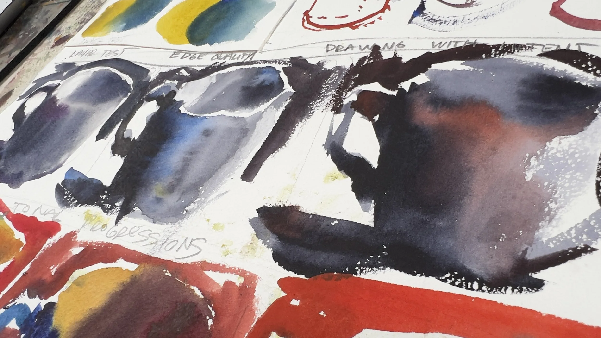 Learn to paint loose watercolors