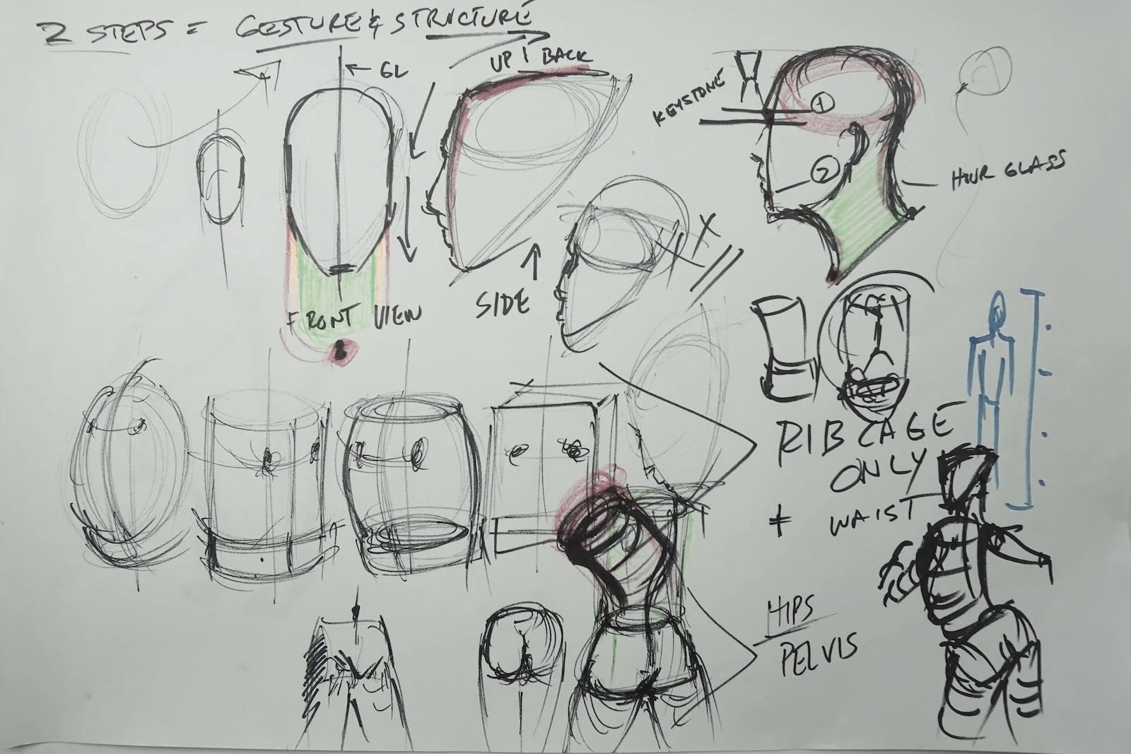 Learn to draw the human figure intermediate skills course