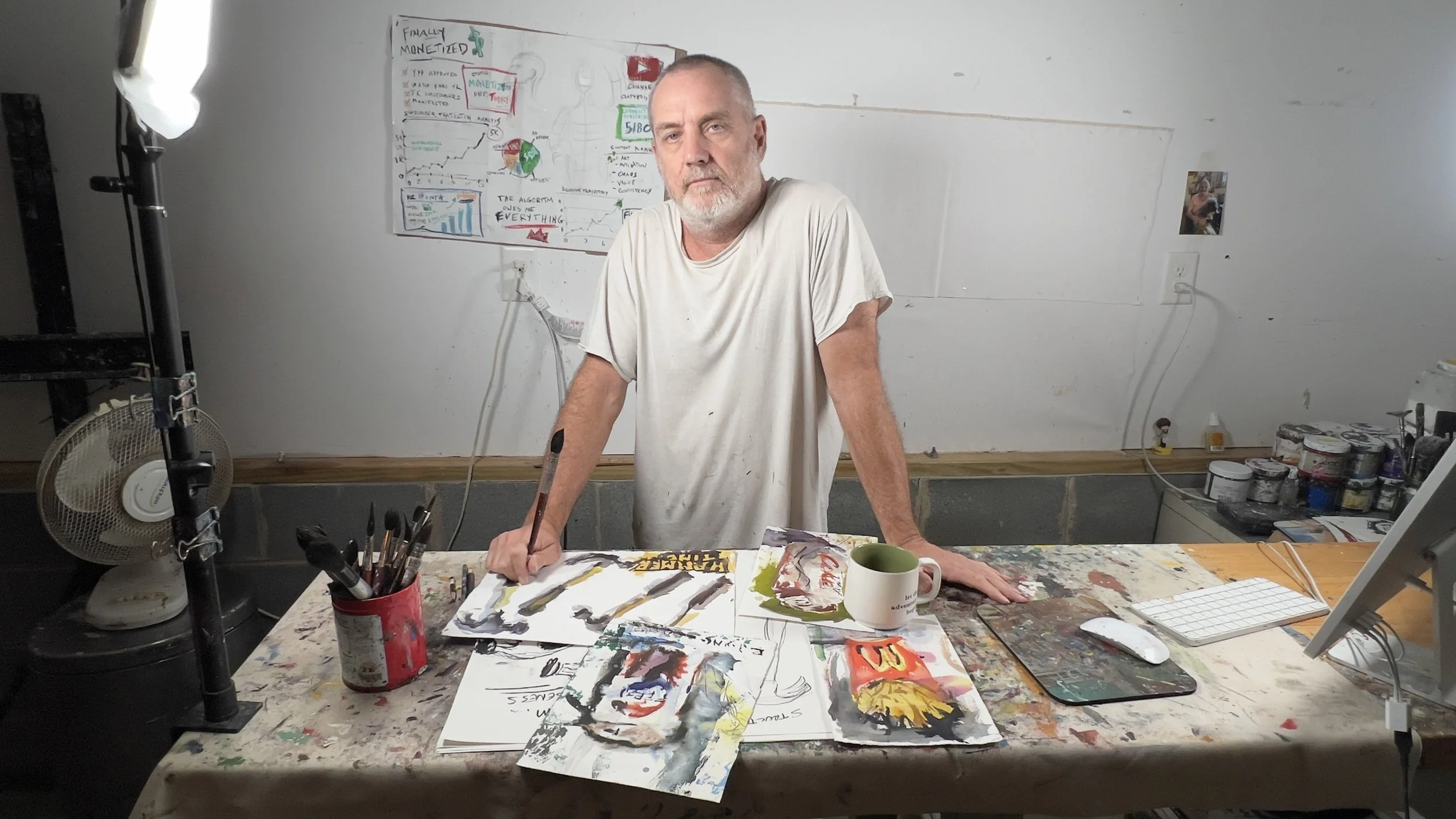 Loosest watercolor artist on the planet