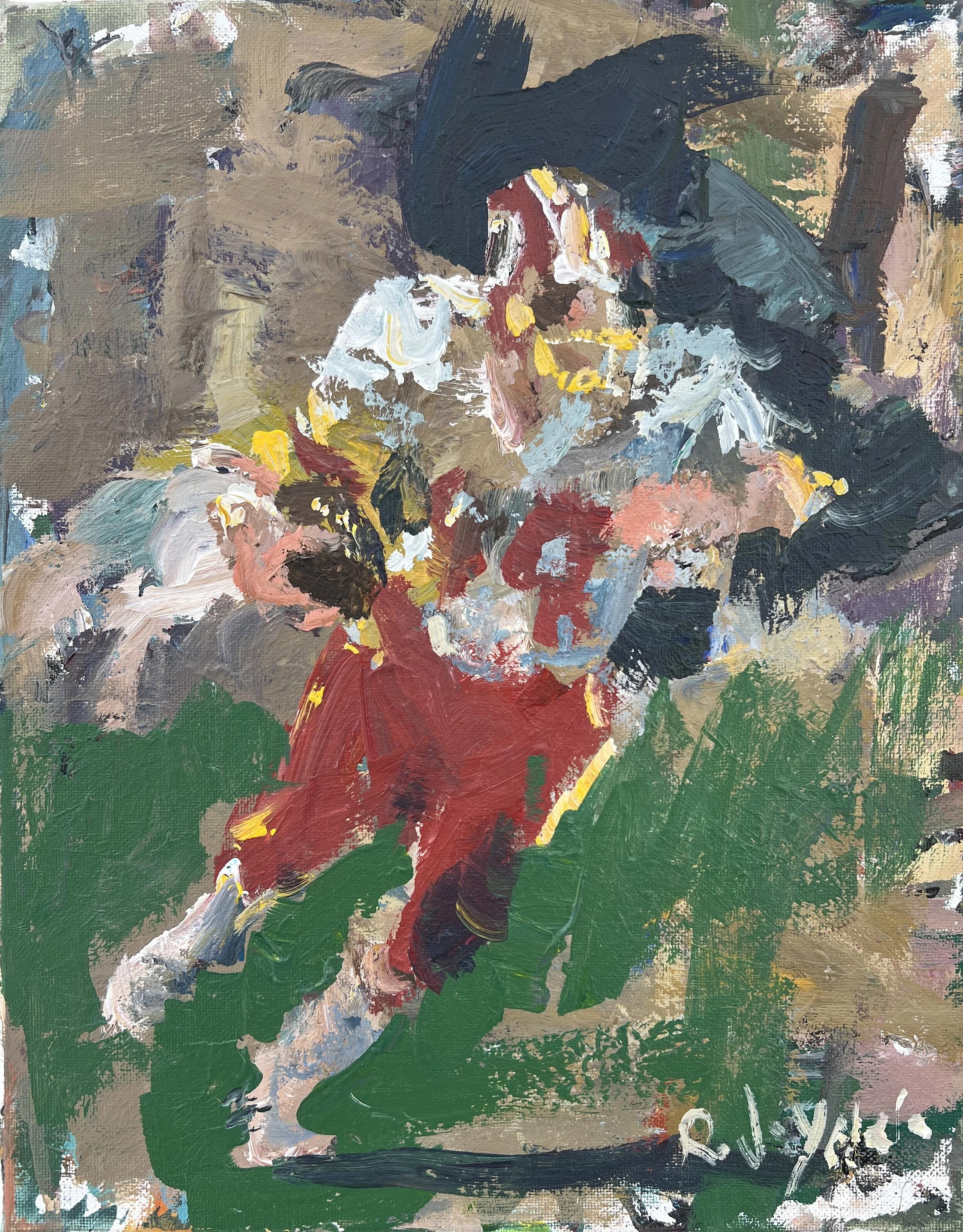 John Riggins – Washington Redskins Art Print