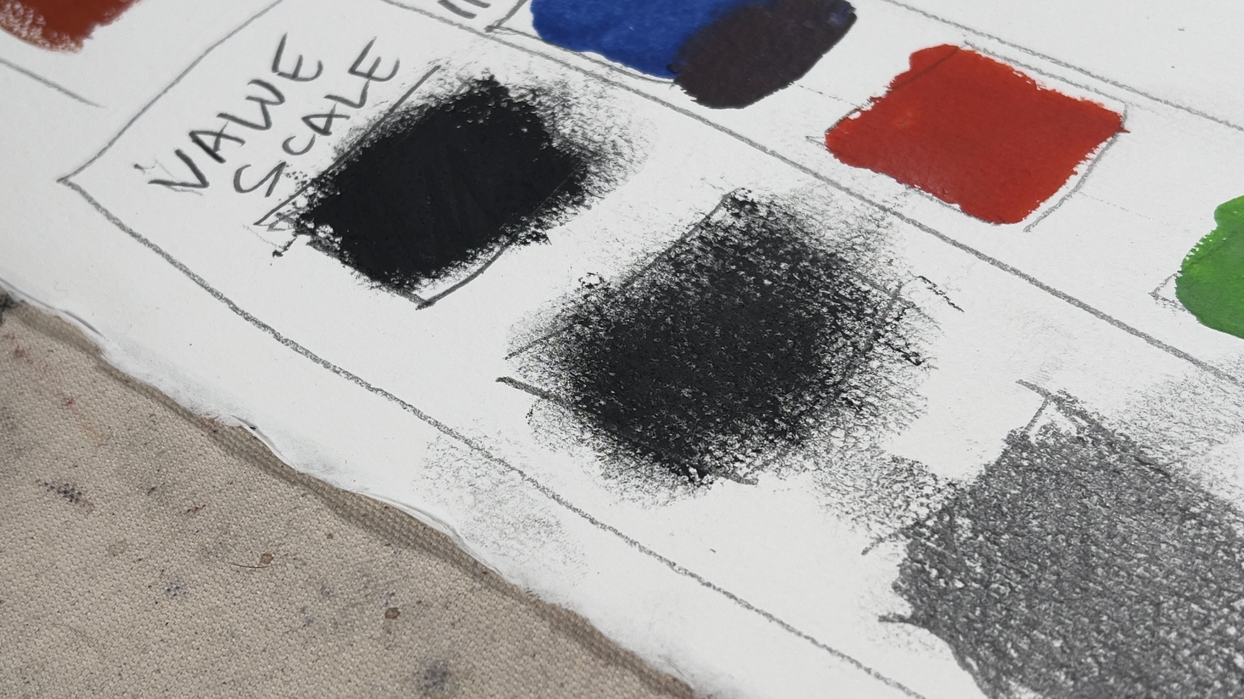 Learn value and color theory