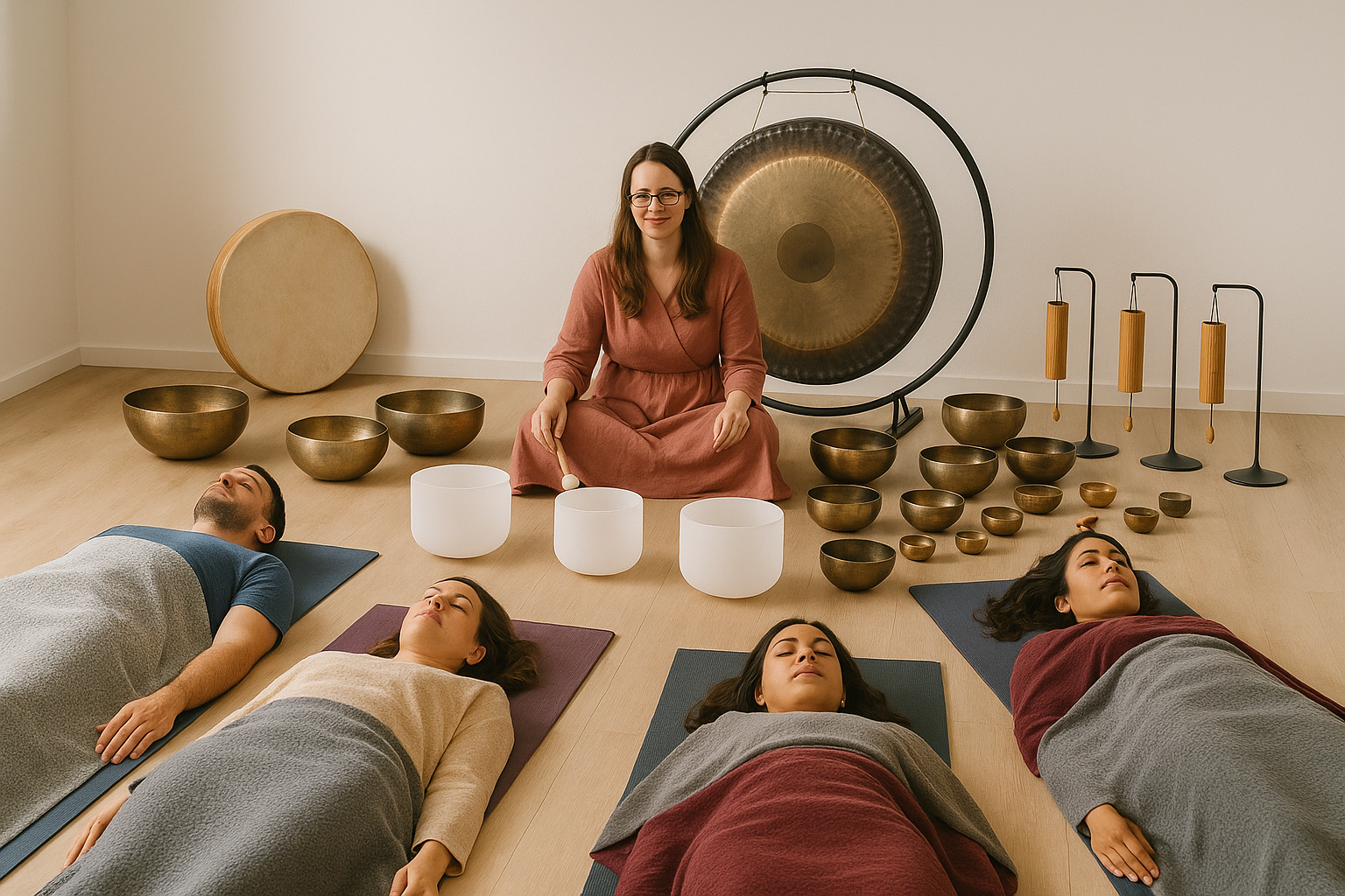 Cercle sonore, voyage sonore pour un groupe d'adultes