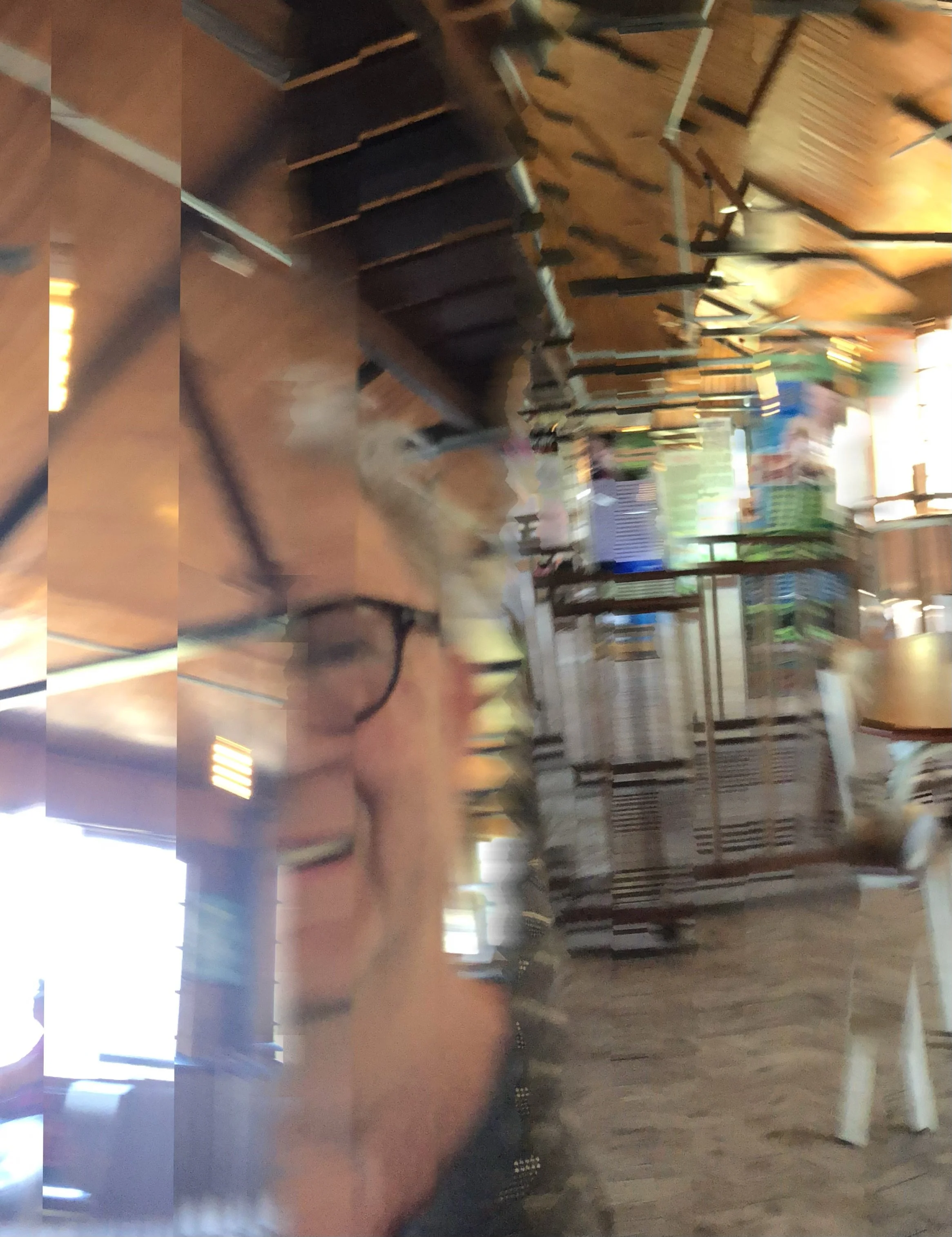 Abstract portrait of Stephen Chance