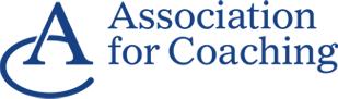 Logo of the Association for Coaching with a stylized 'A' and text in blue.