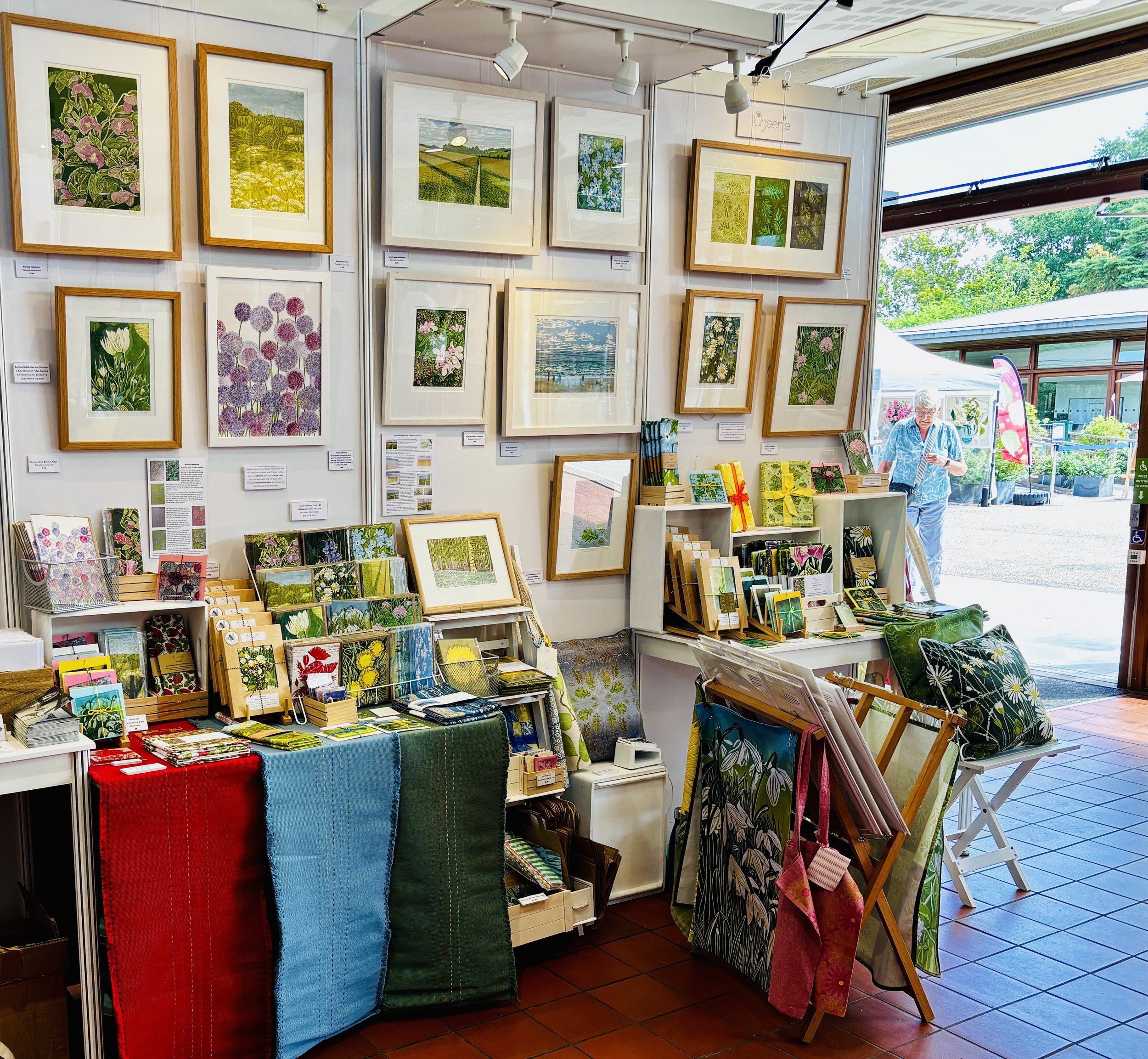 Hilliers Gardens Exhibition Centre - With Artful Collective Summer Exhibition