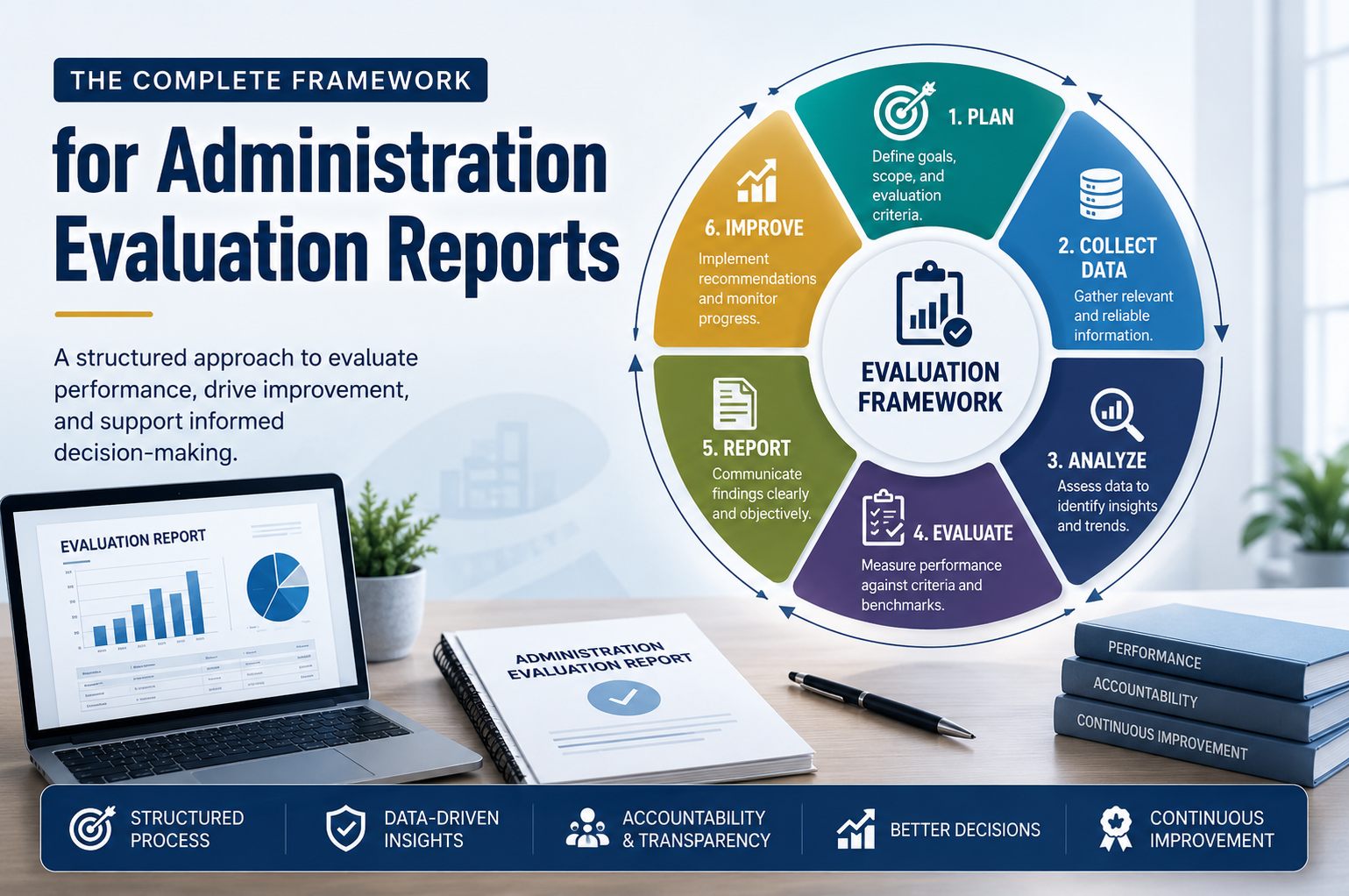 The Complete Framework for Administration Evaluation Reports