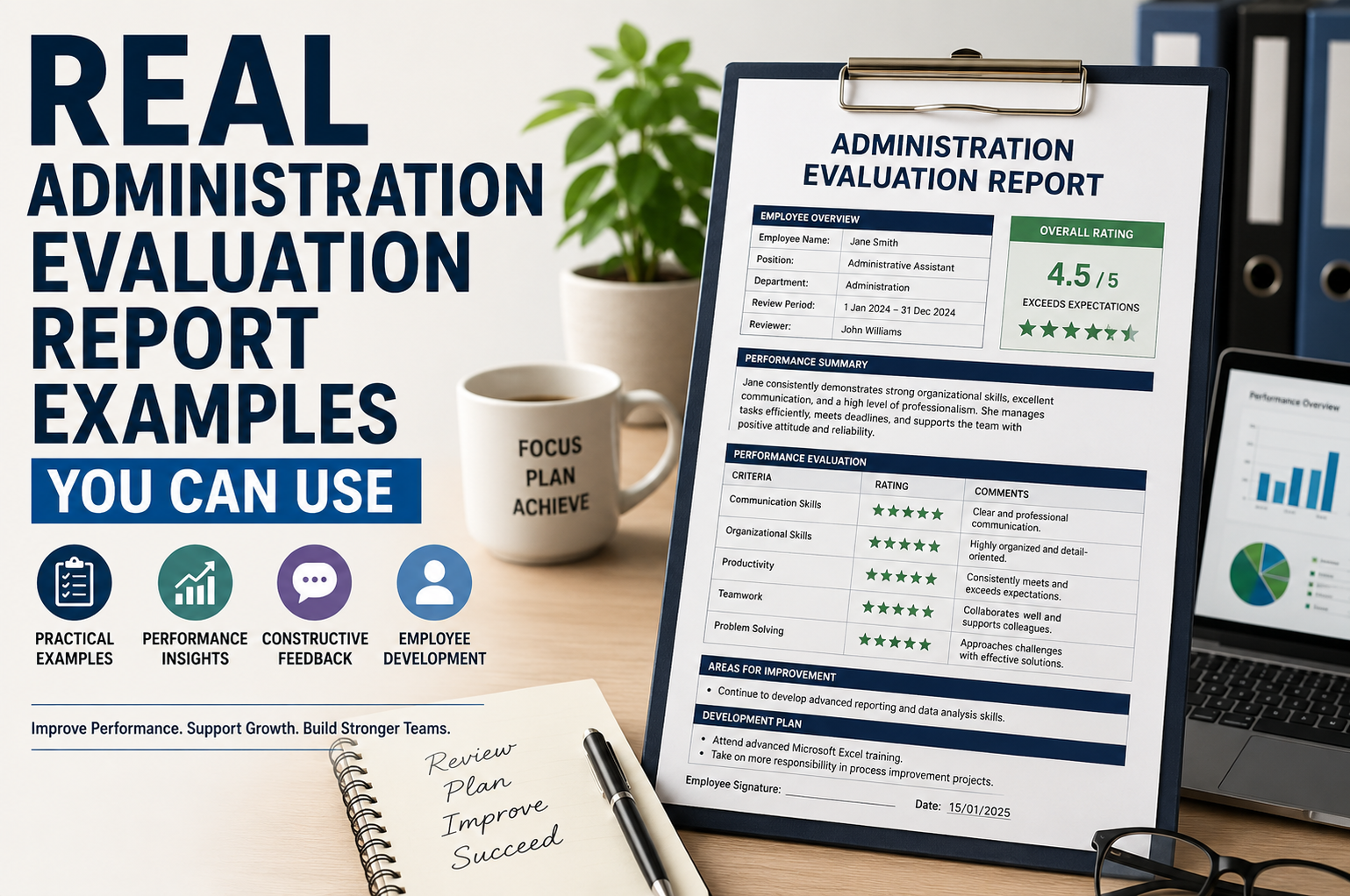 Real Administration Evaluation Report Examples You Can Use