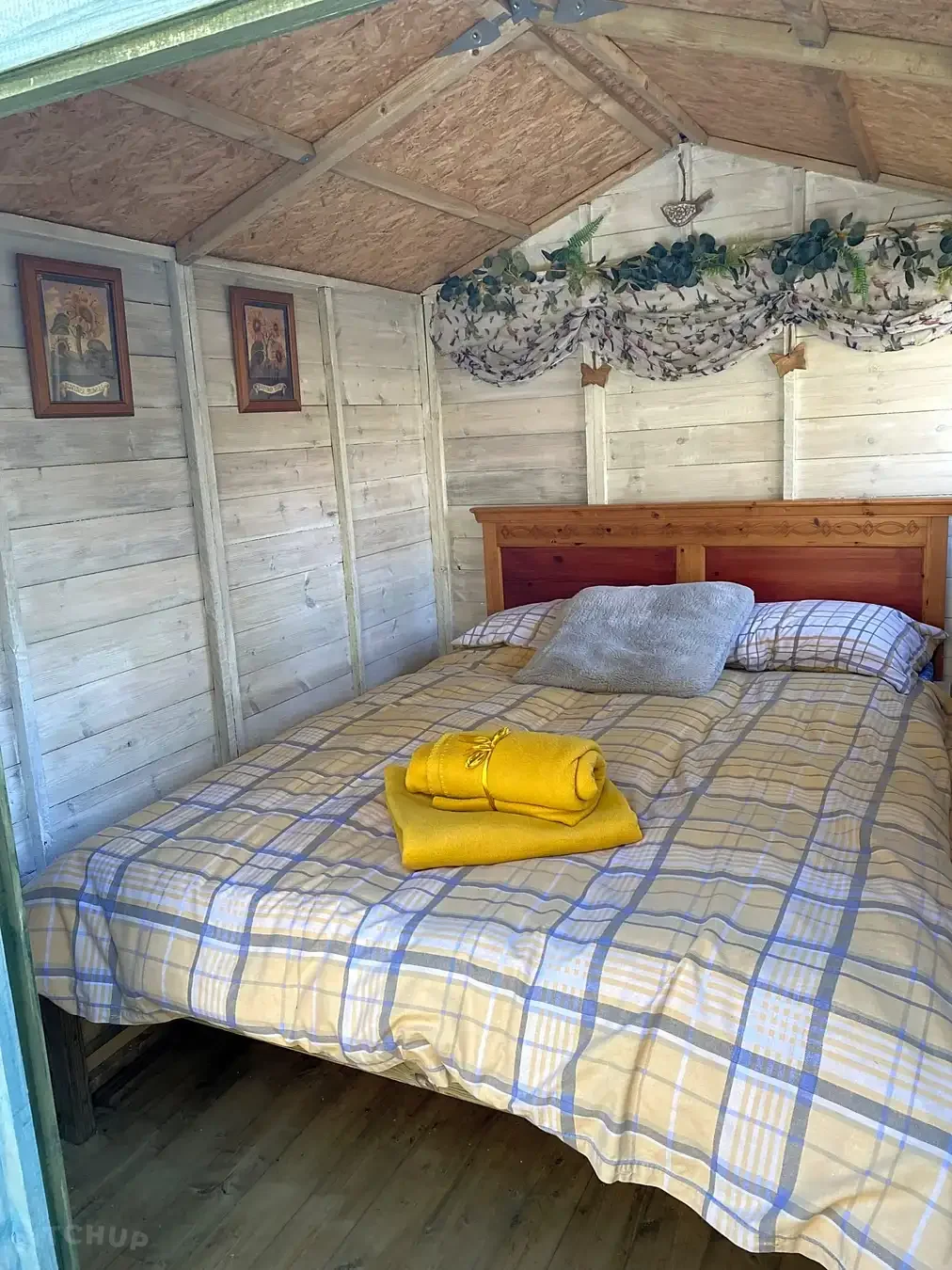 Bed-in-a-Shed Microlodges