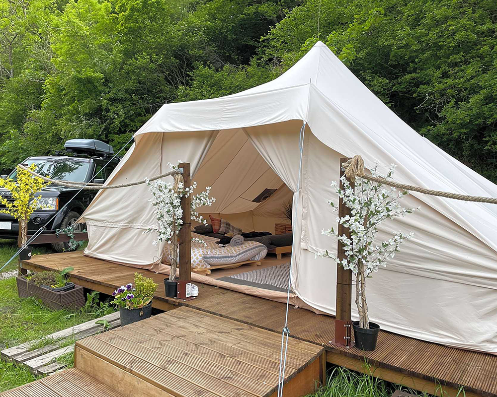 Large Bell Tent Glamping