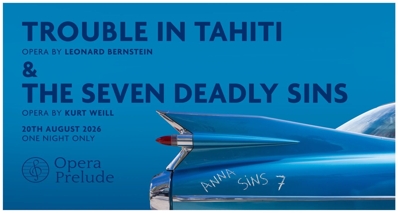 Dinah - “Trouble in Tahiti”, Opera Holland Park and Opera Prelude