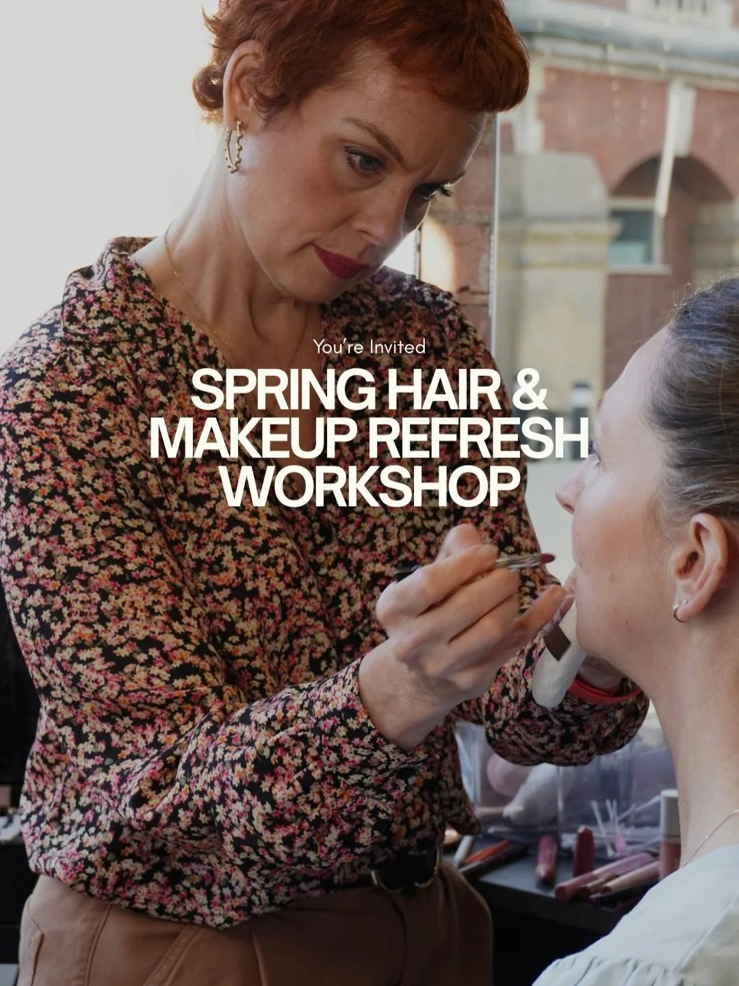 I am so excited for our Spring Time hair and makeup refresh! ❣️

If your makeup and hair routine has been feeling a bit stuck lately, this is a great way to refresh things for the new season.

Join us @changeshairhemel for a relaxed, friendly event w