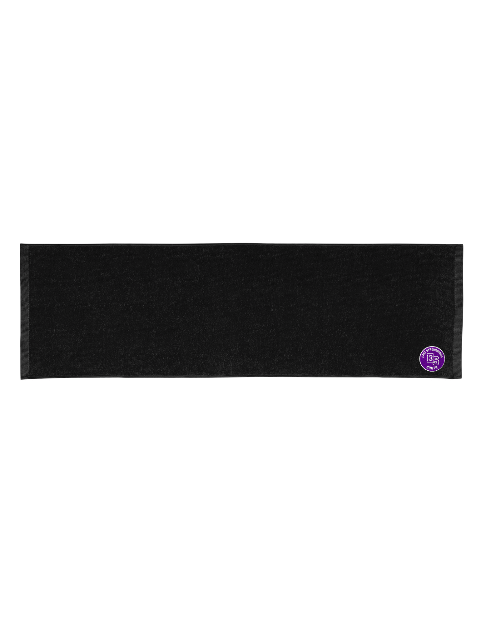 TW20-Port Authority Microfiber Fitness Towel BLACK W.png