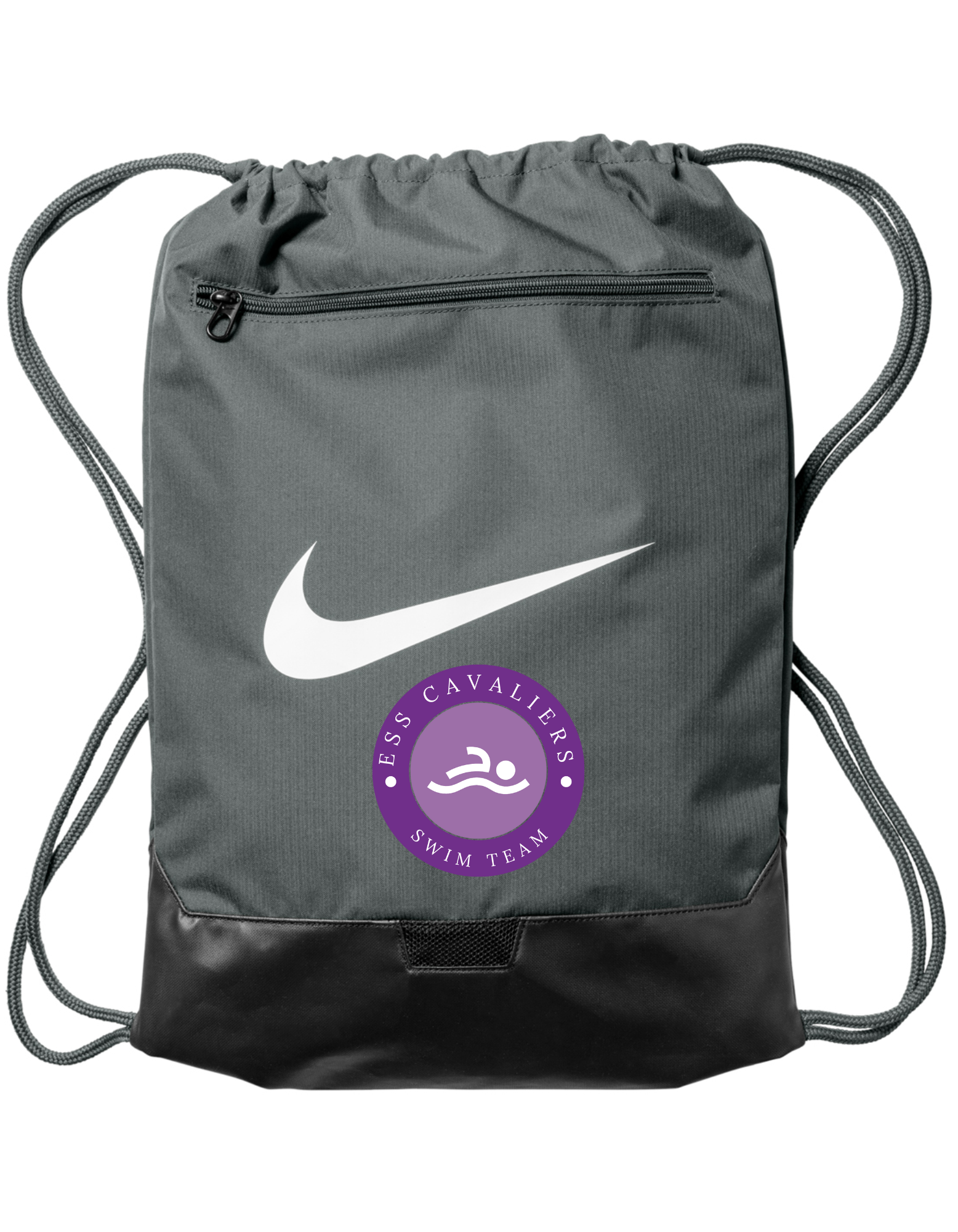 Drawstring ESS Cavs Swim Team GRAY.png