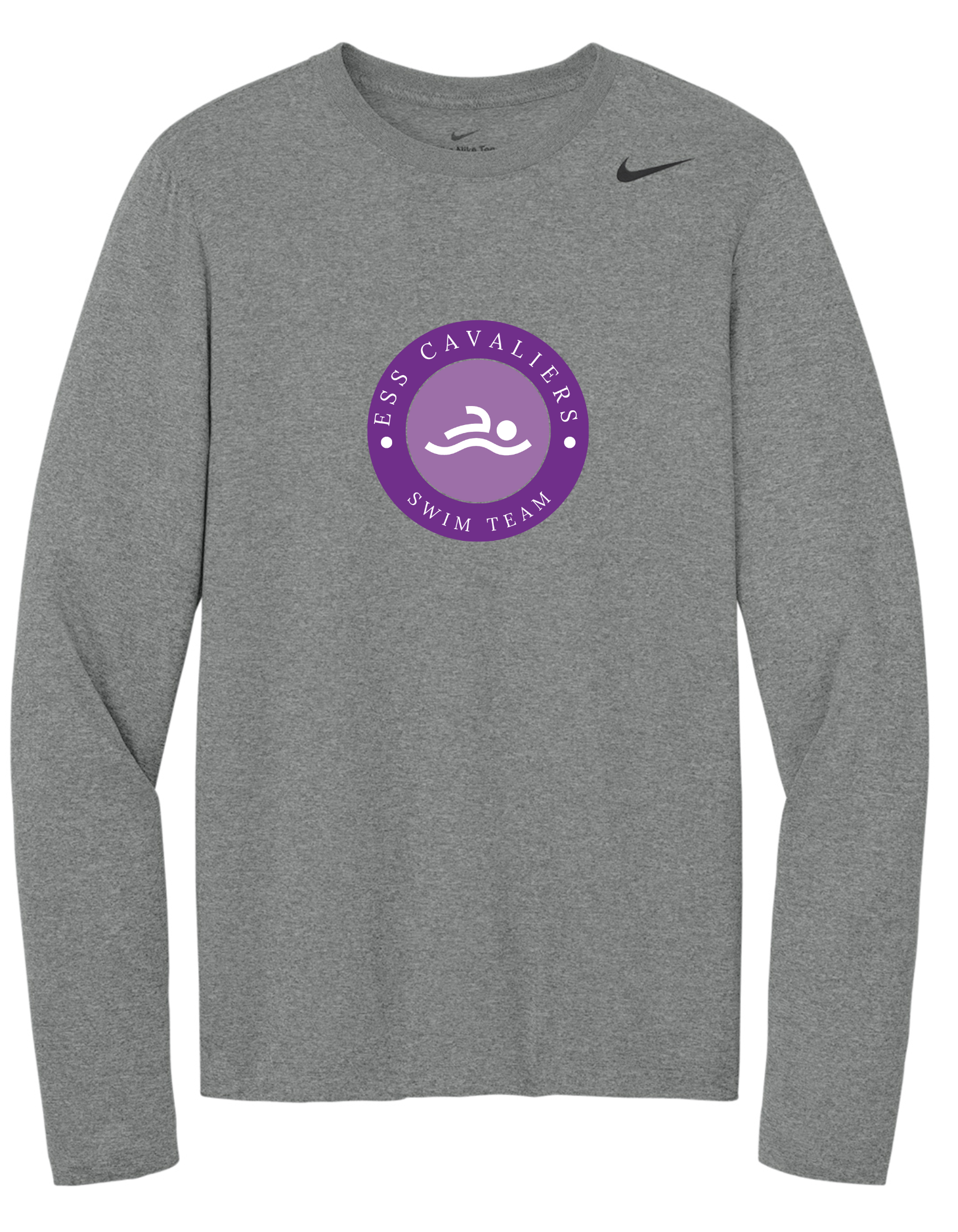 NKHQ4550 -Center Chest ESS Cavs Swim Team Grey.png