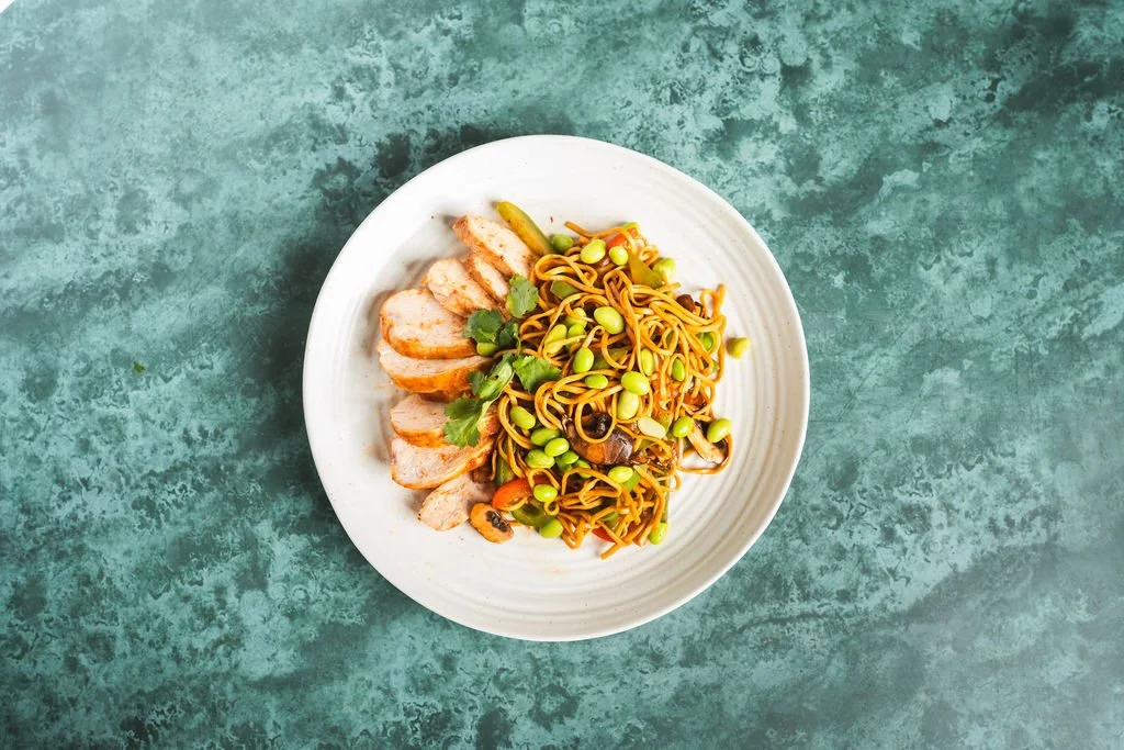 Chicken Korean Gochujang Noodles