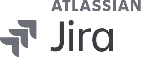 Jira logo with black text