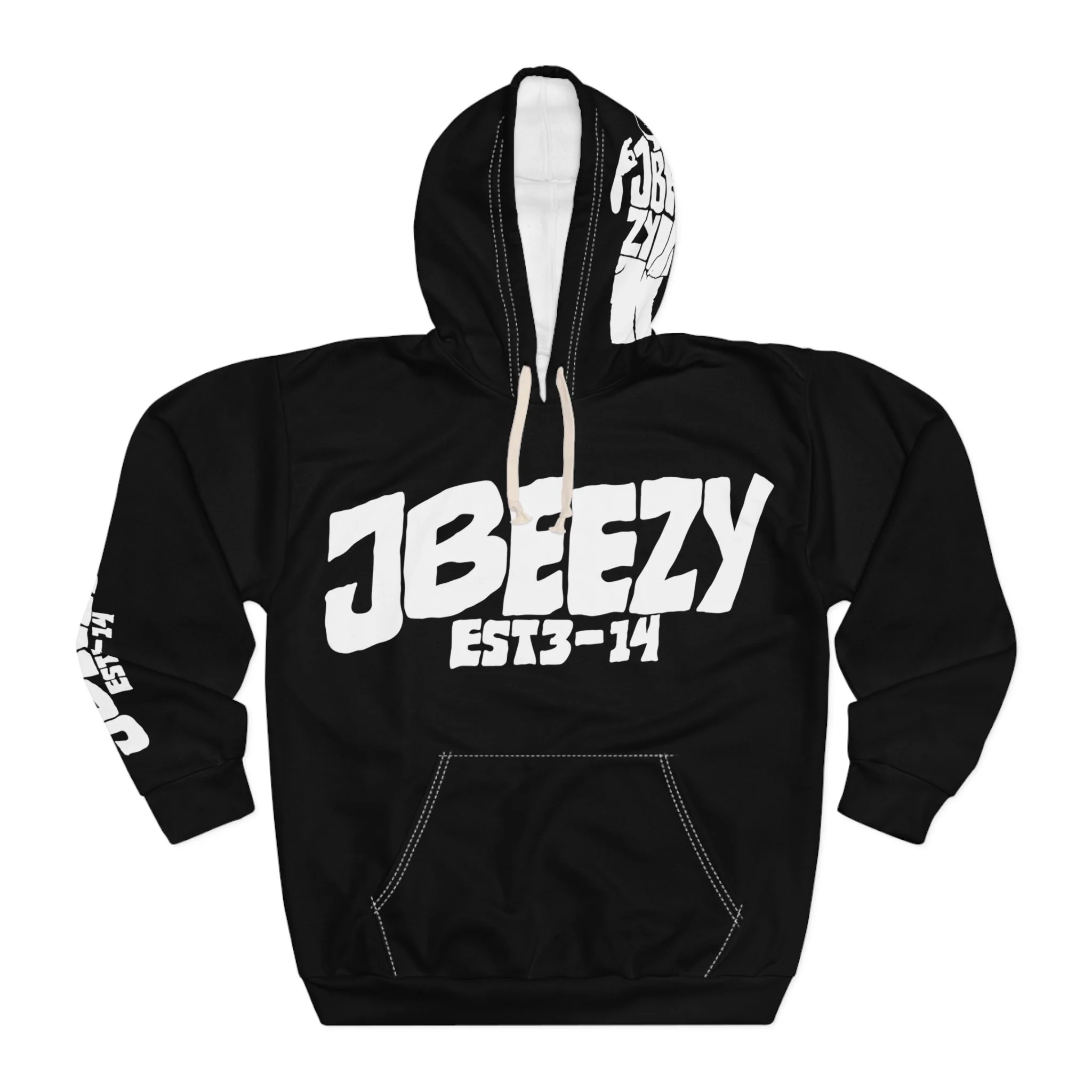 JBeezy Unisex Pullover Hoodie - Stylish Streetwear for Music Lovers