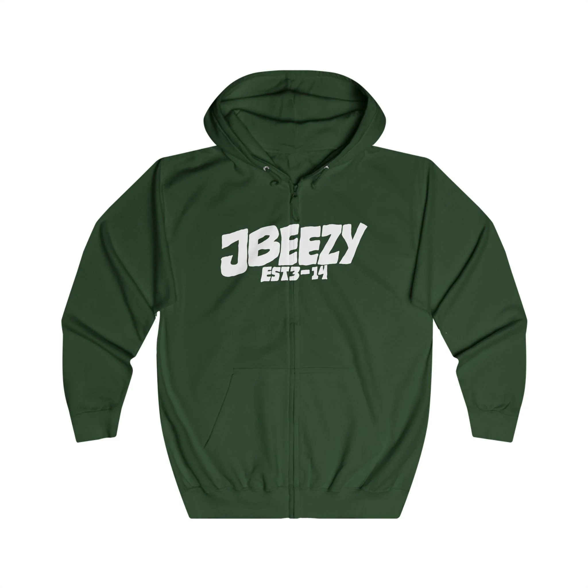 Unisex Full Zip Hoodie