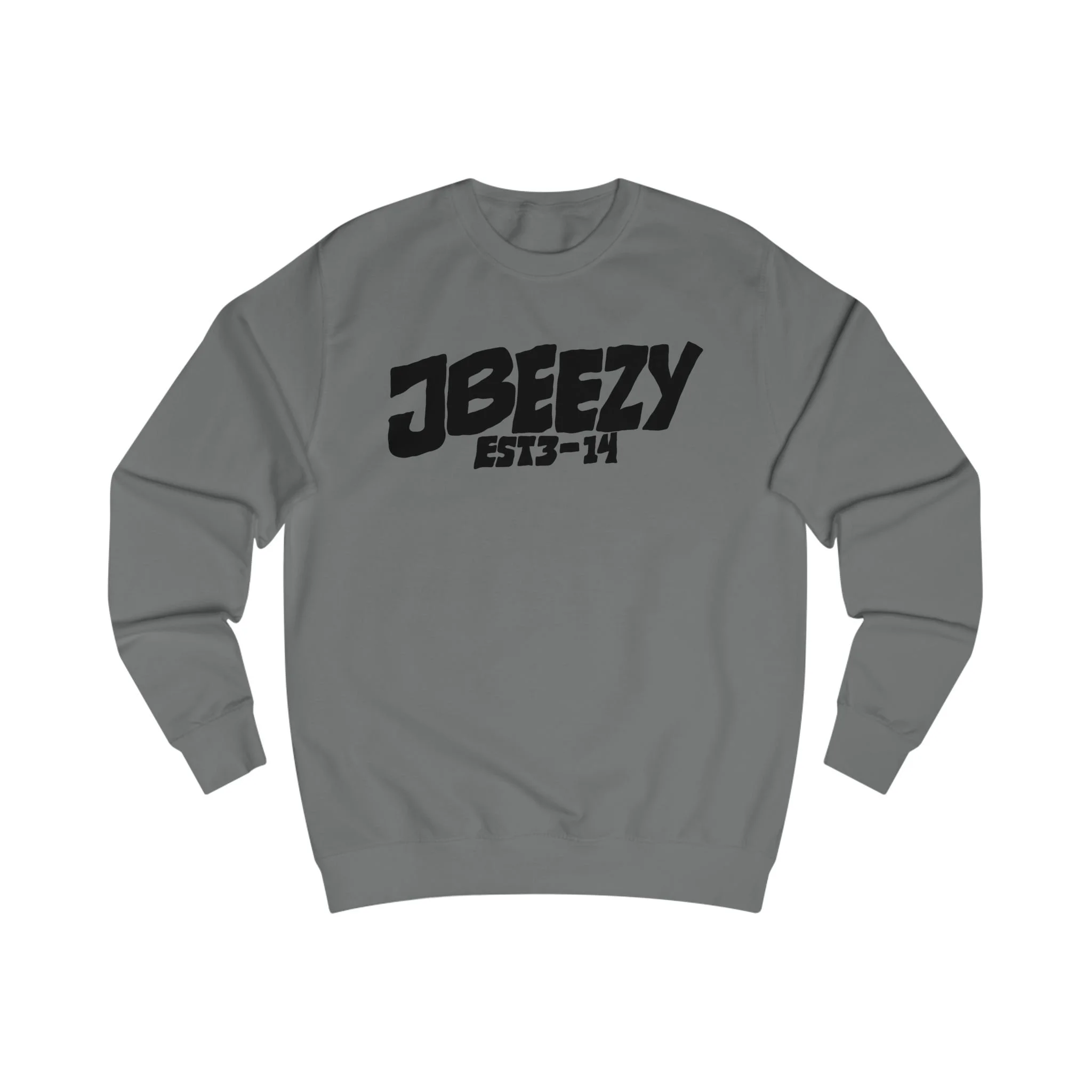 Grunge Style Unisex Sweatshirt with Custom Graphics - Perfect for Casual Wear