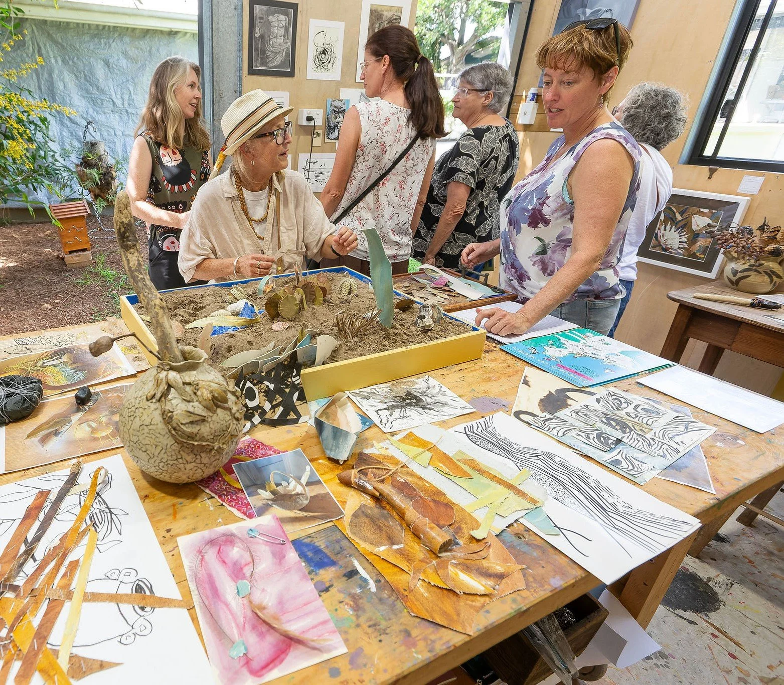 Three visitors I noticed on the Creative Trail