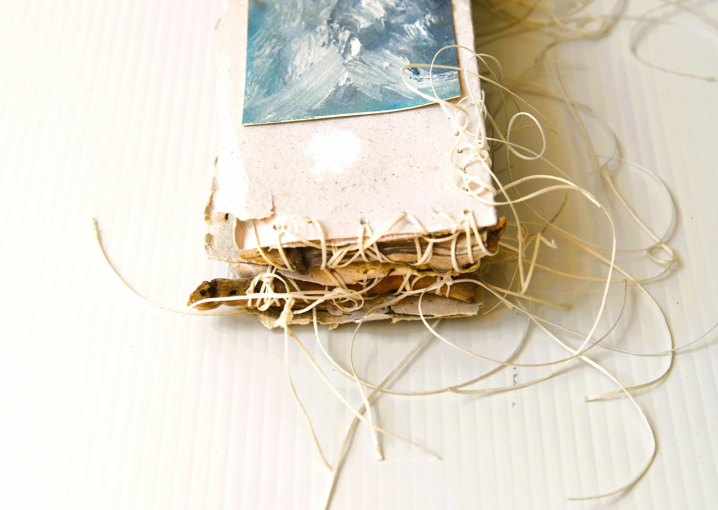 	
Handmade paper, artist book, Brisbane, Kylie Davidson