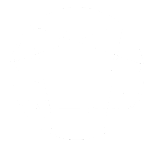A white Star of David with a padlock in the center, enclosed in a white circle on a black background.