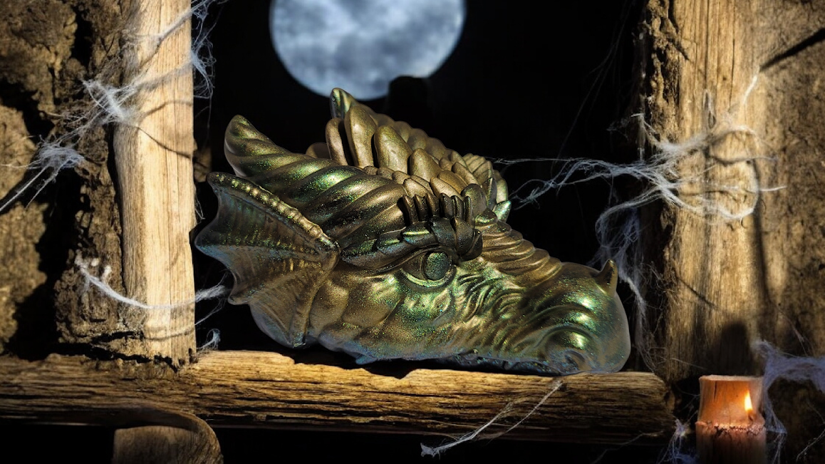 Crypt-Keeper Dragon | One-of-a-Kind Artisan Relic