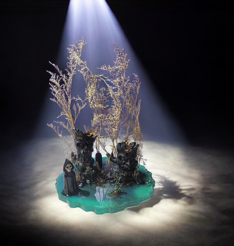 Neon Necromancer Grove