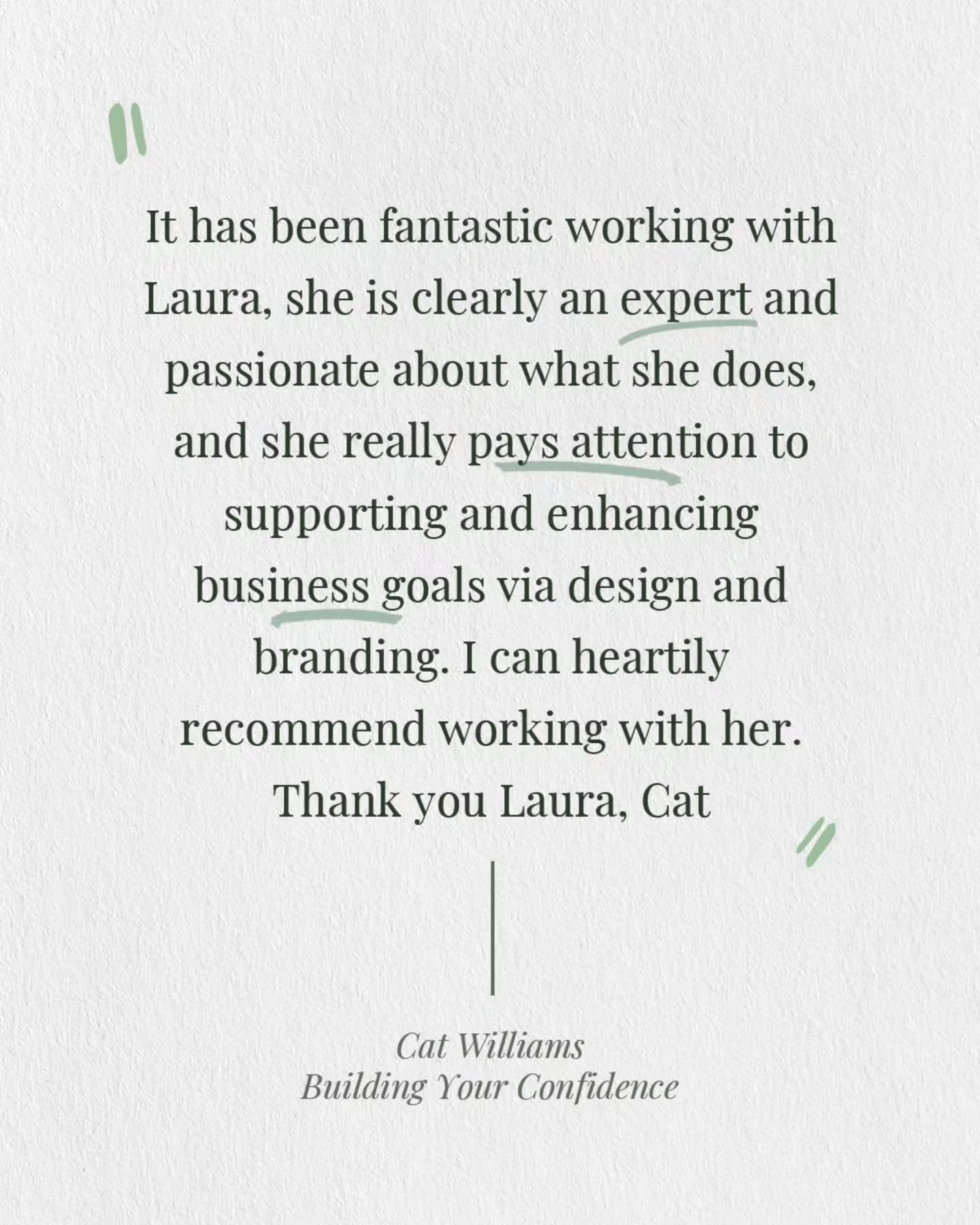 Project highlight ✨️ 

A brand redesign for Cat Williams of Building Your Confidence. Cat's brand needed to grow with her rapidly-expanding business, and so I developed a new-look, more confident brand identity without any big changes.

Sometimes sma