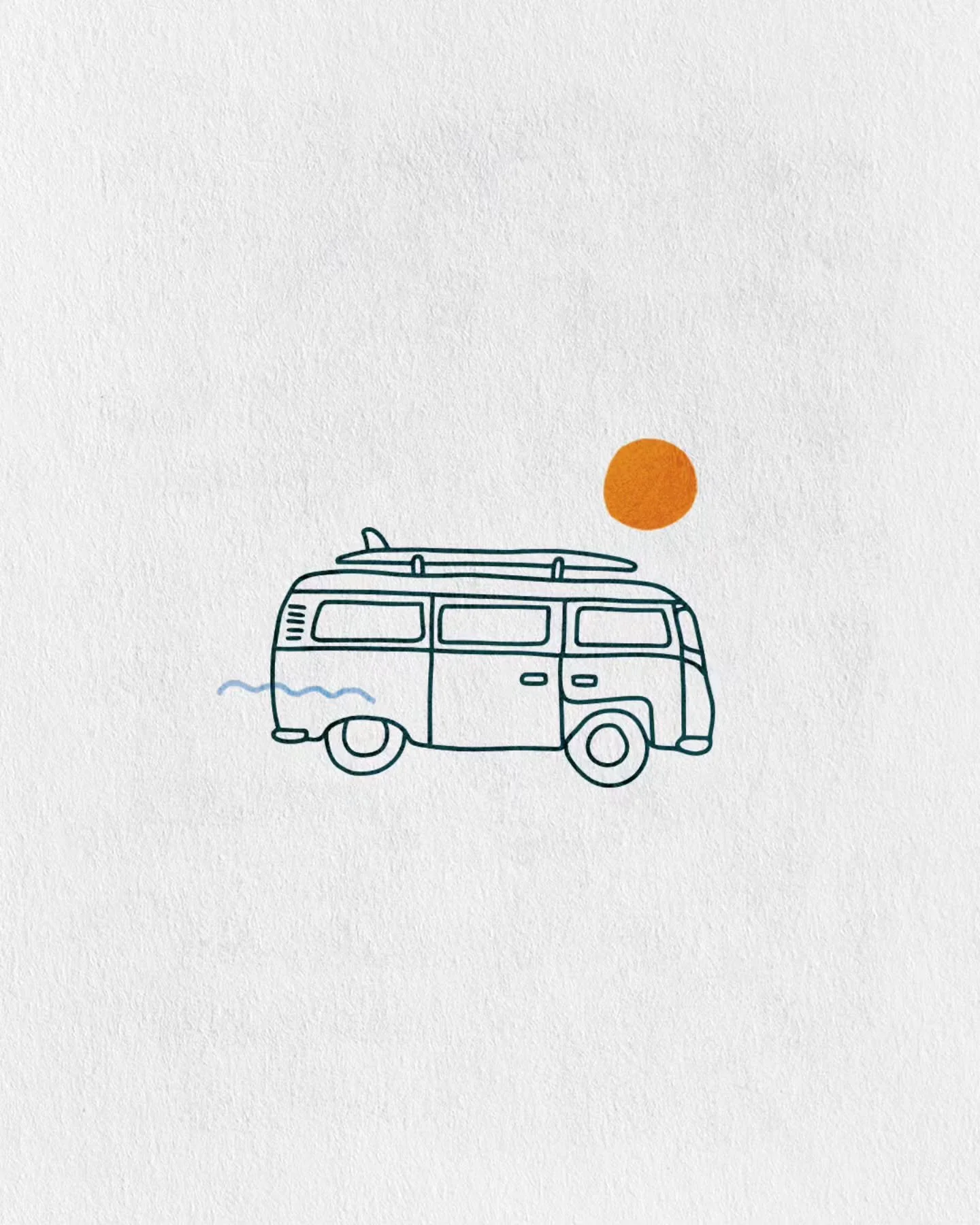Daydreaming of warmer adventures to come with this illustration inspired by my trusty little blue campervan.

#lhcreative #designnaturally #graphicdesign #graphicdesigner #illustration #illustrator #campervan #brandingstudio #branddesigner #branding 