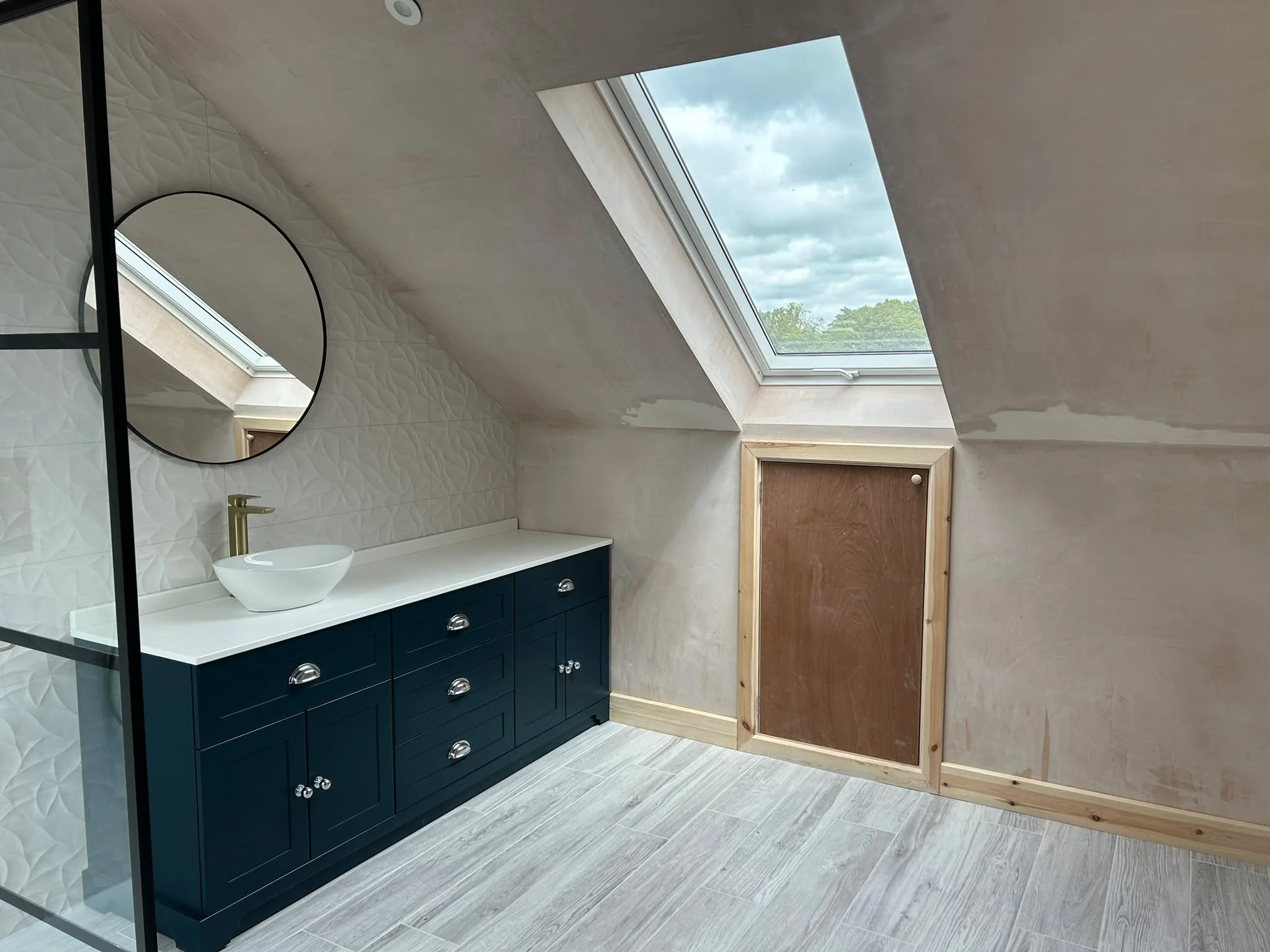 Just wrapped up a stunning, spacious, and light-filled shower room that&rsquo;s ready for decorating! This beautiful space sits alongside a massive new bedroom, transforming the attic into an unbelievable master suite.

Stay tuned&mdash;photos of the