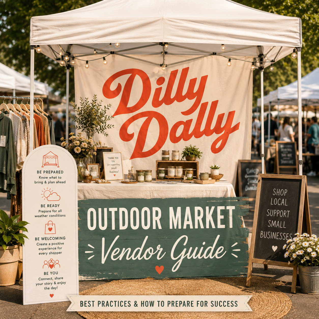 Dilly Dally Outdoor Market Vendor Guide: How to Prepare for Success