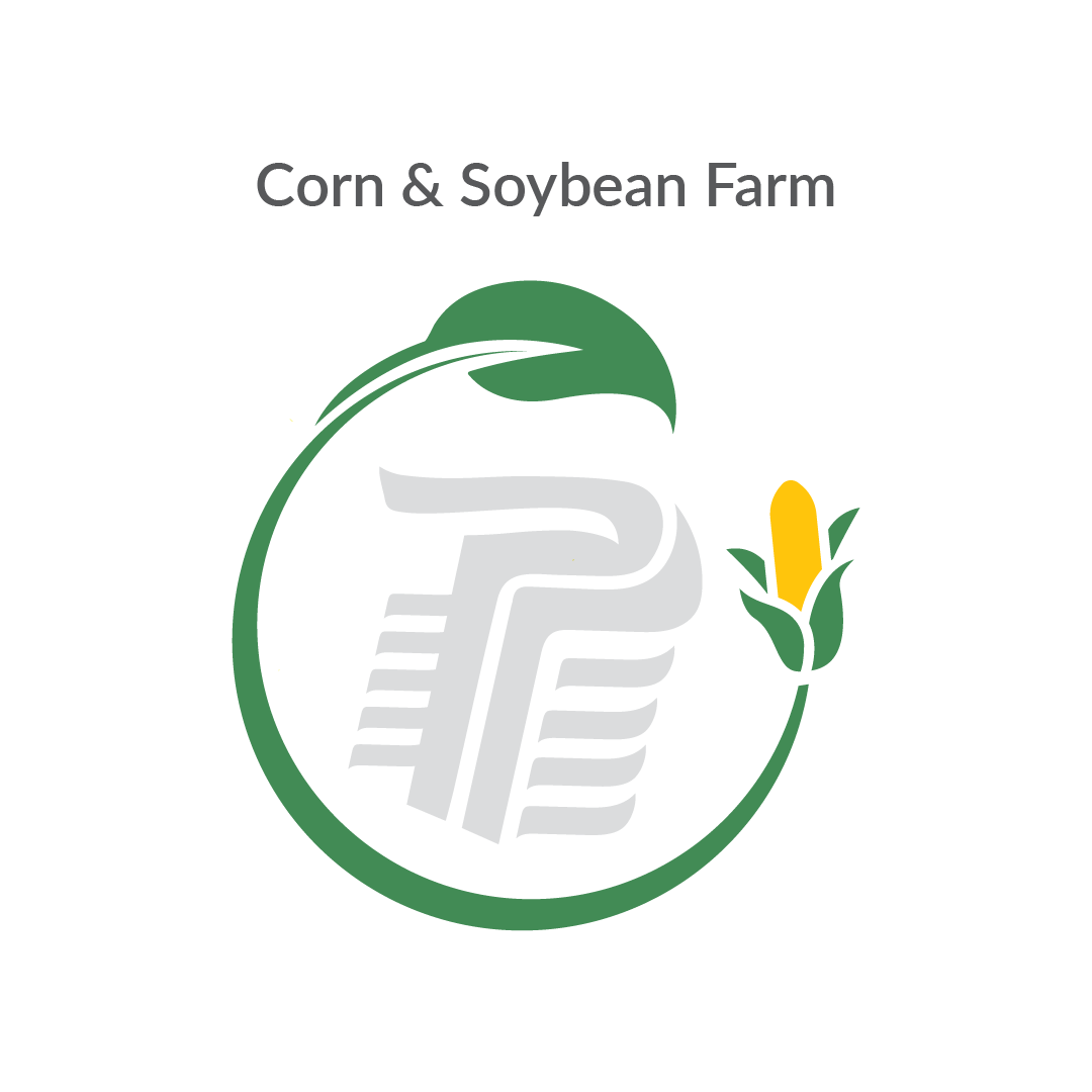 Logo breakdown for Prange Farms - New Palestine, IN - Branding