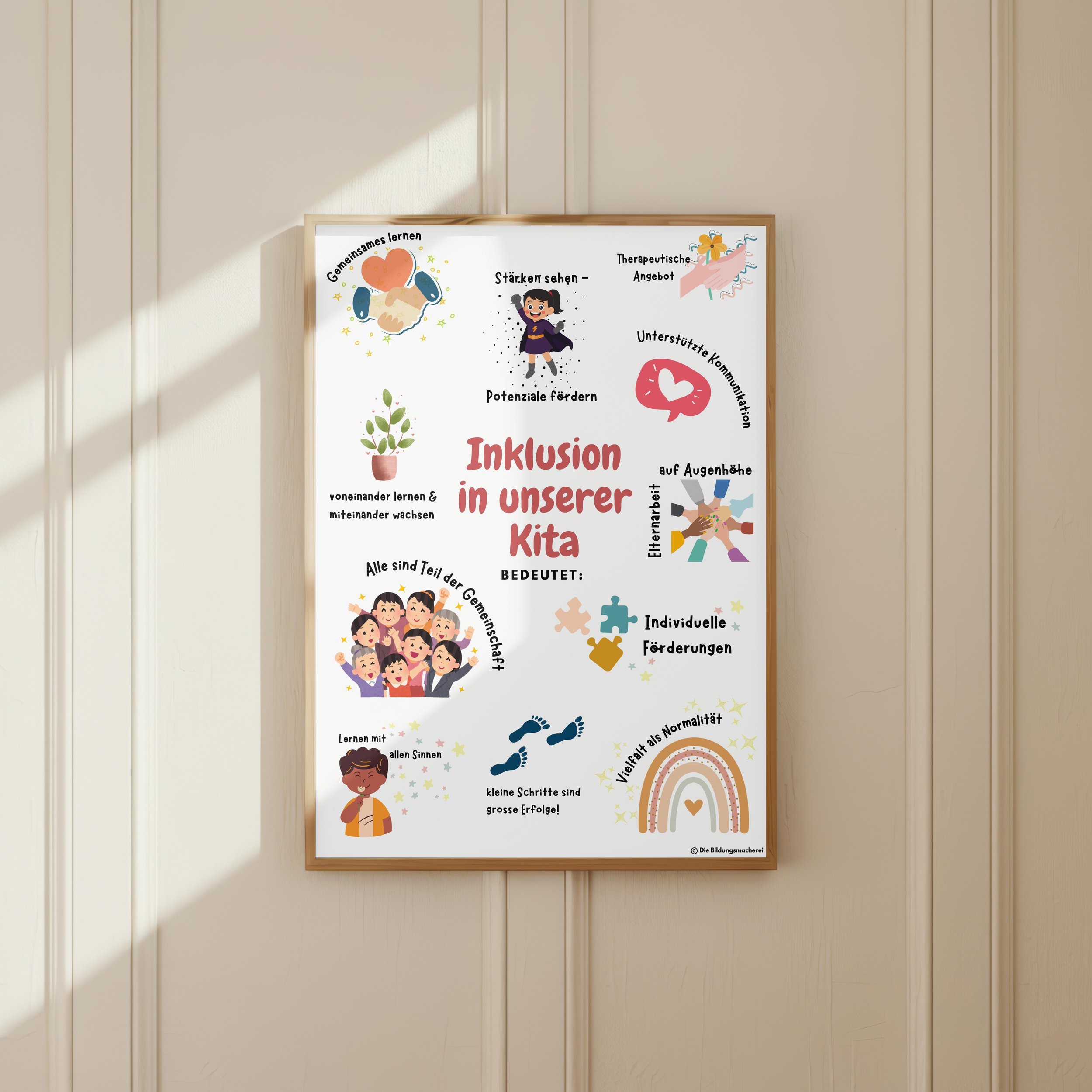 Inklusions-Poster für Kita & Krippe