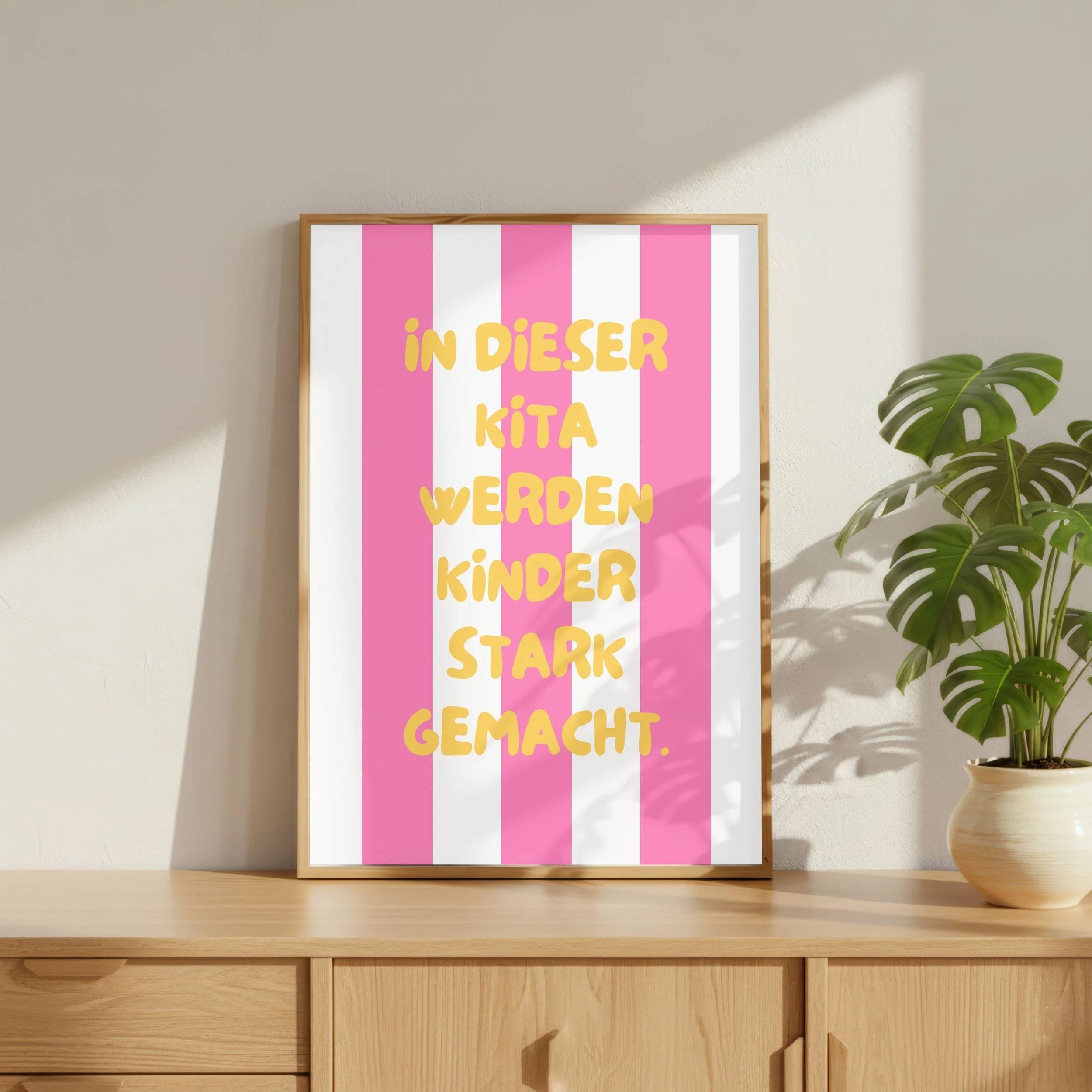 In dieser Kita werden Kinder stark gemacht - Poster