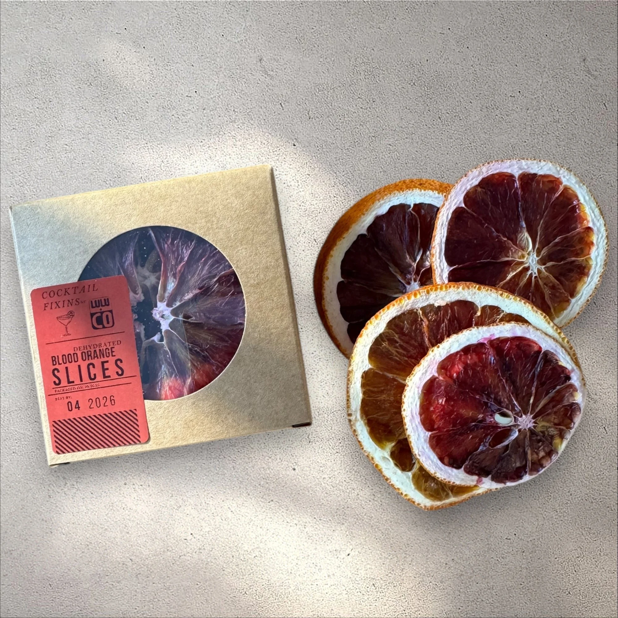 Cocktail Fixins : Whole Blood Orange Slices