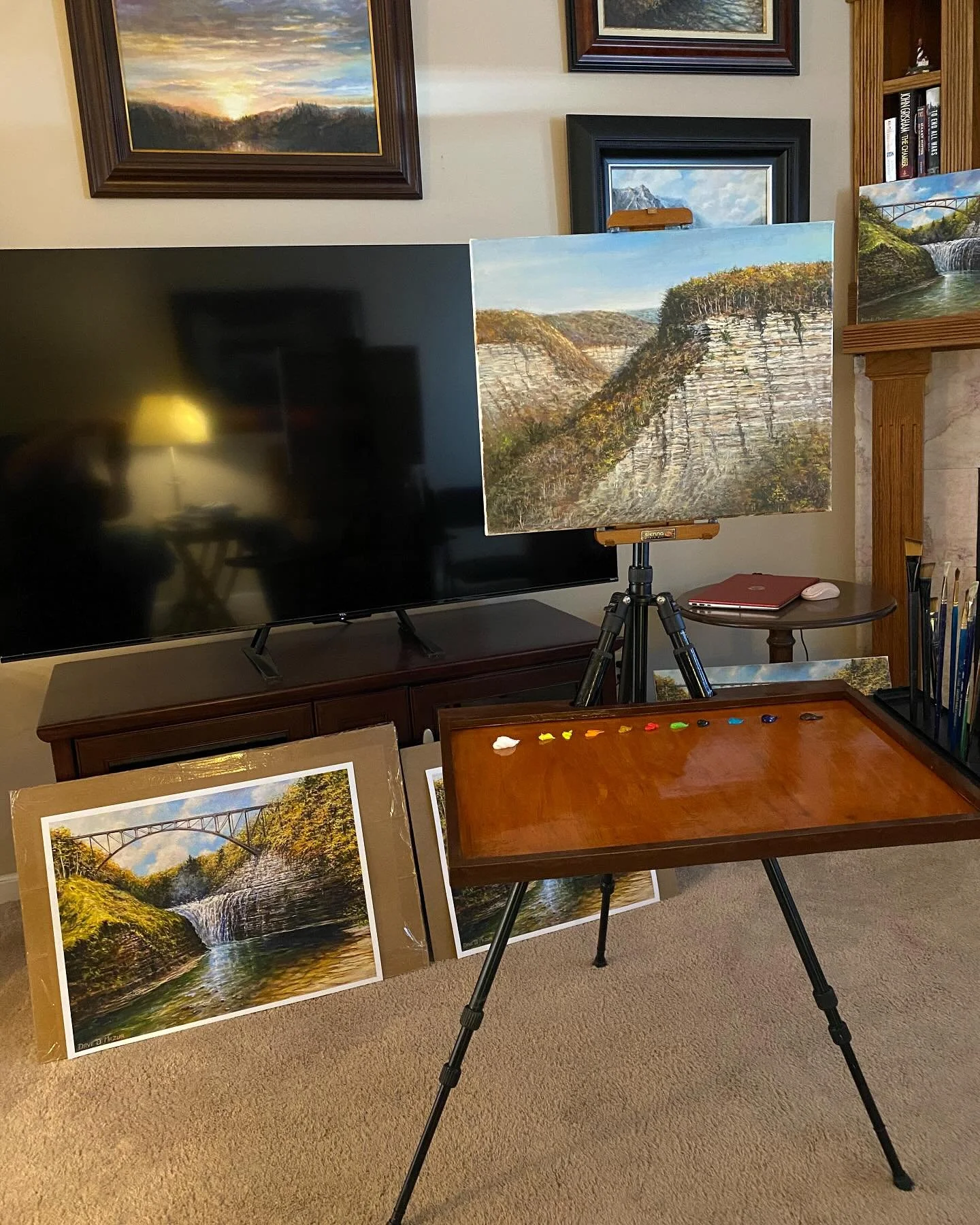 I made a new palette I&rsquo;ll be trying out. Also - Prints of the Upper Falls are now available. Message me if you&rsquo;re interested.