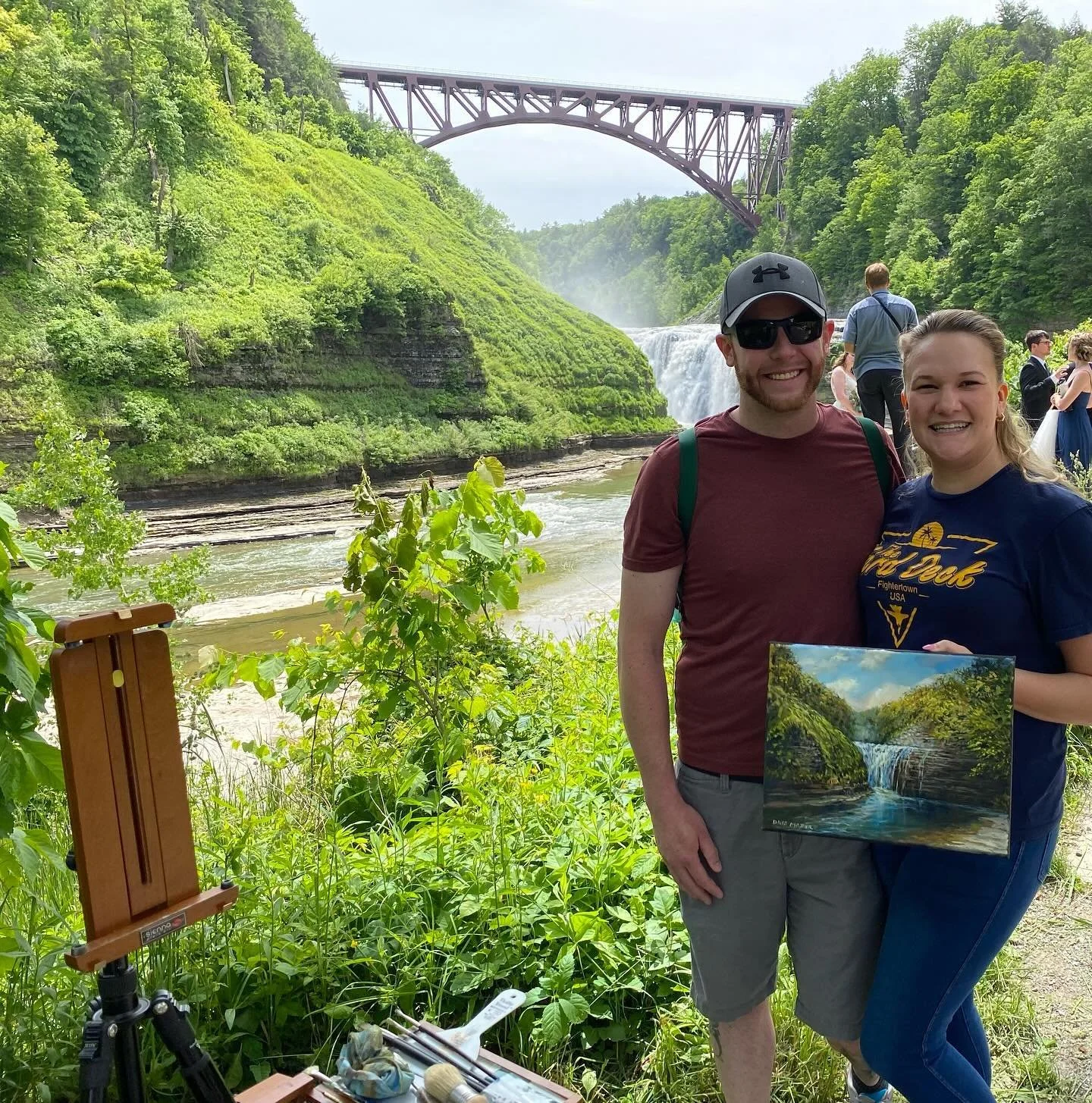 This is the second life of my paintings. It&rsquo;s got a new home with these nice people. Thank you for supporting art. Art connects us.